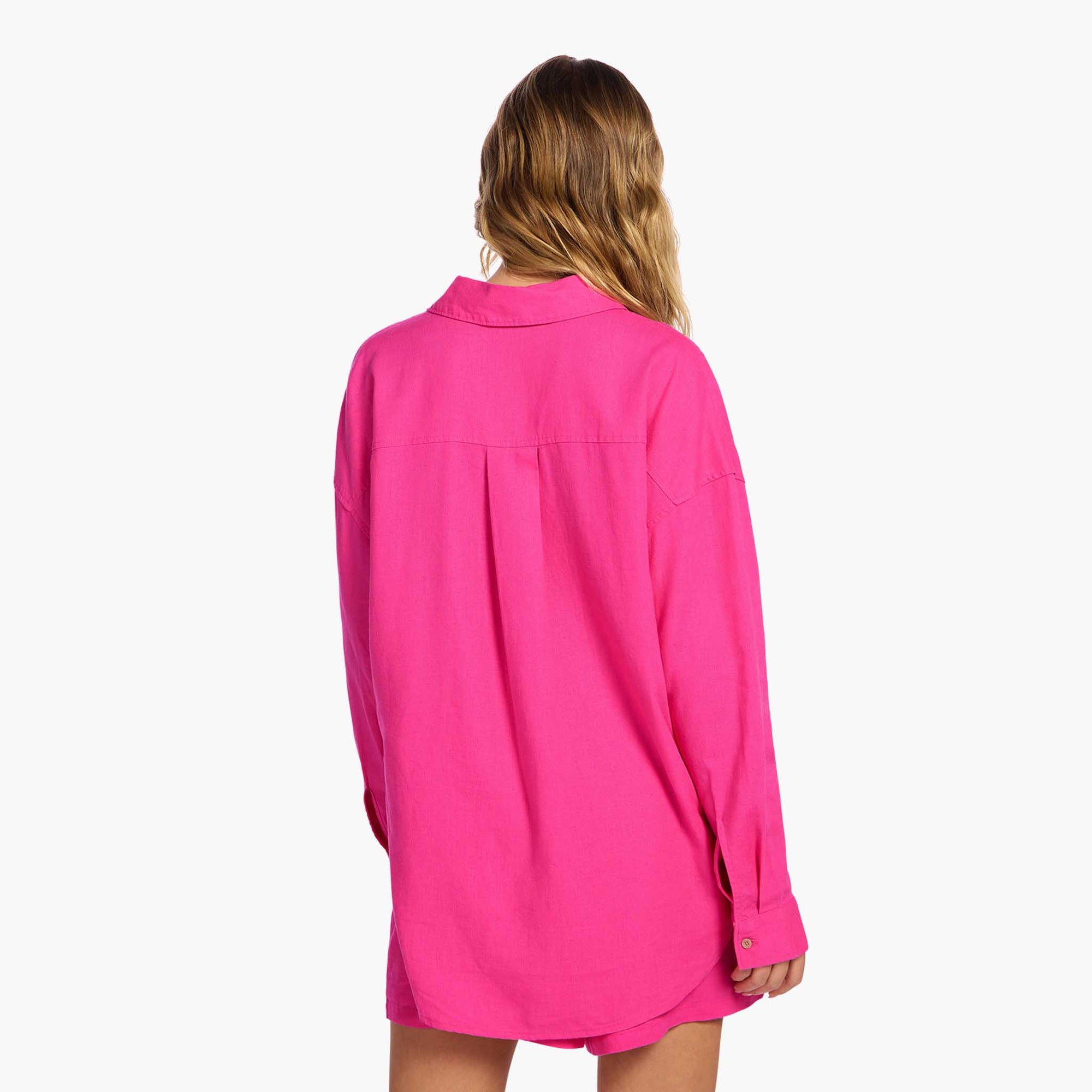 Linen Boyfriend Shirt