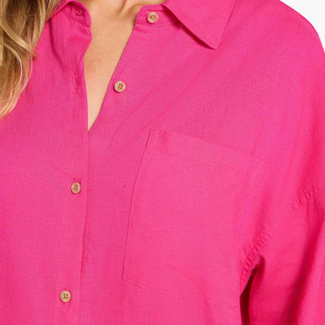 Linen Boyfriend Shirt