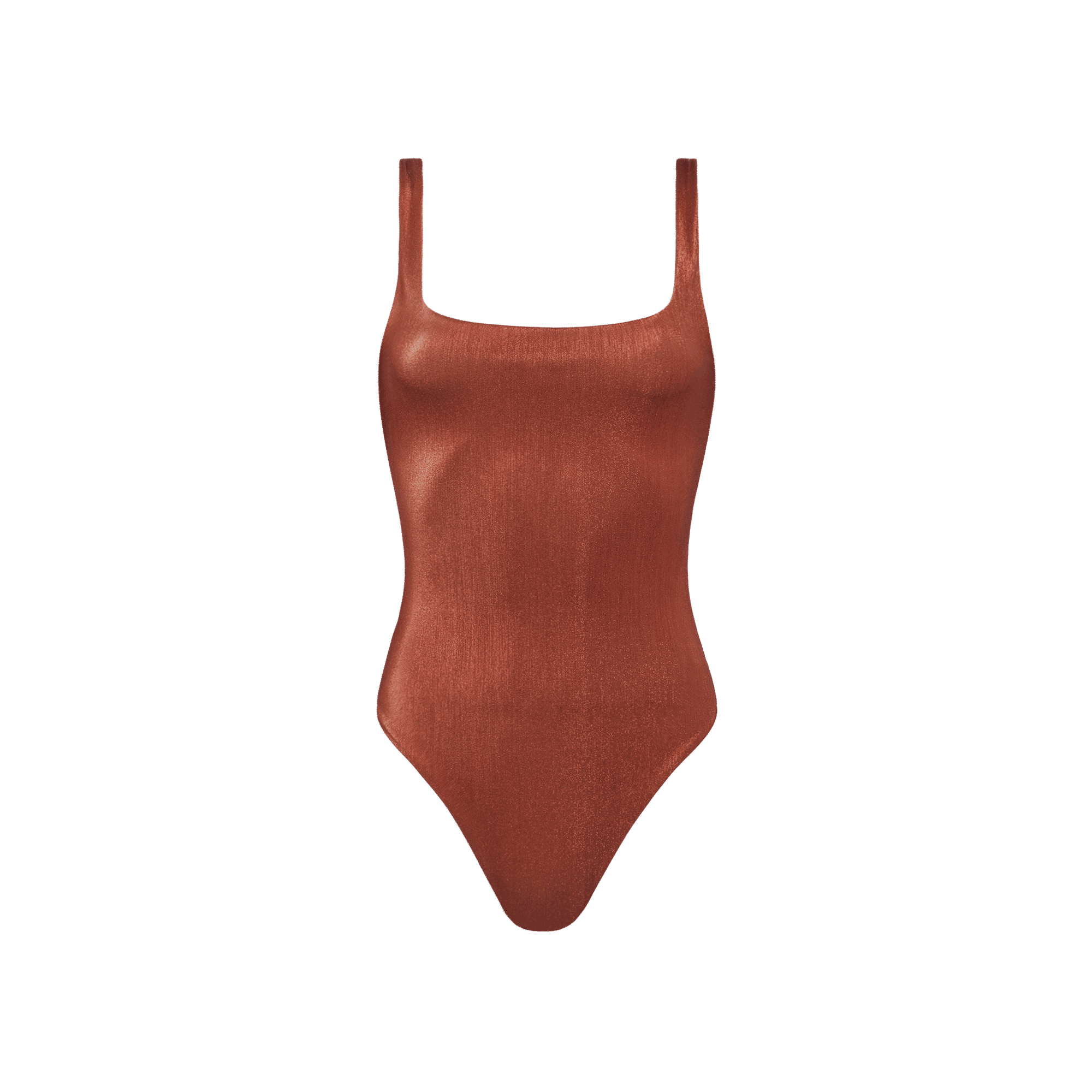 Shimmer Square Neck One Piece