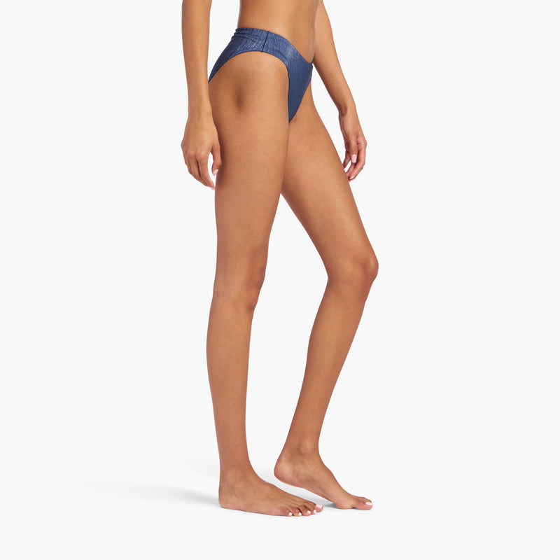Shimmer Low Waist Bikini Bottom image 