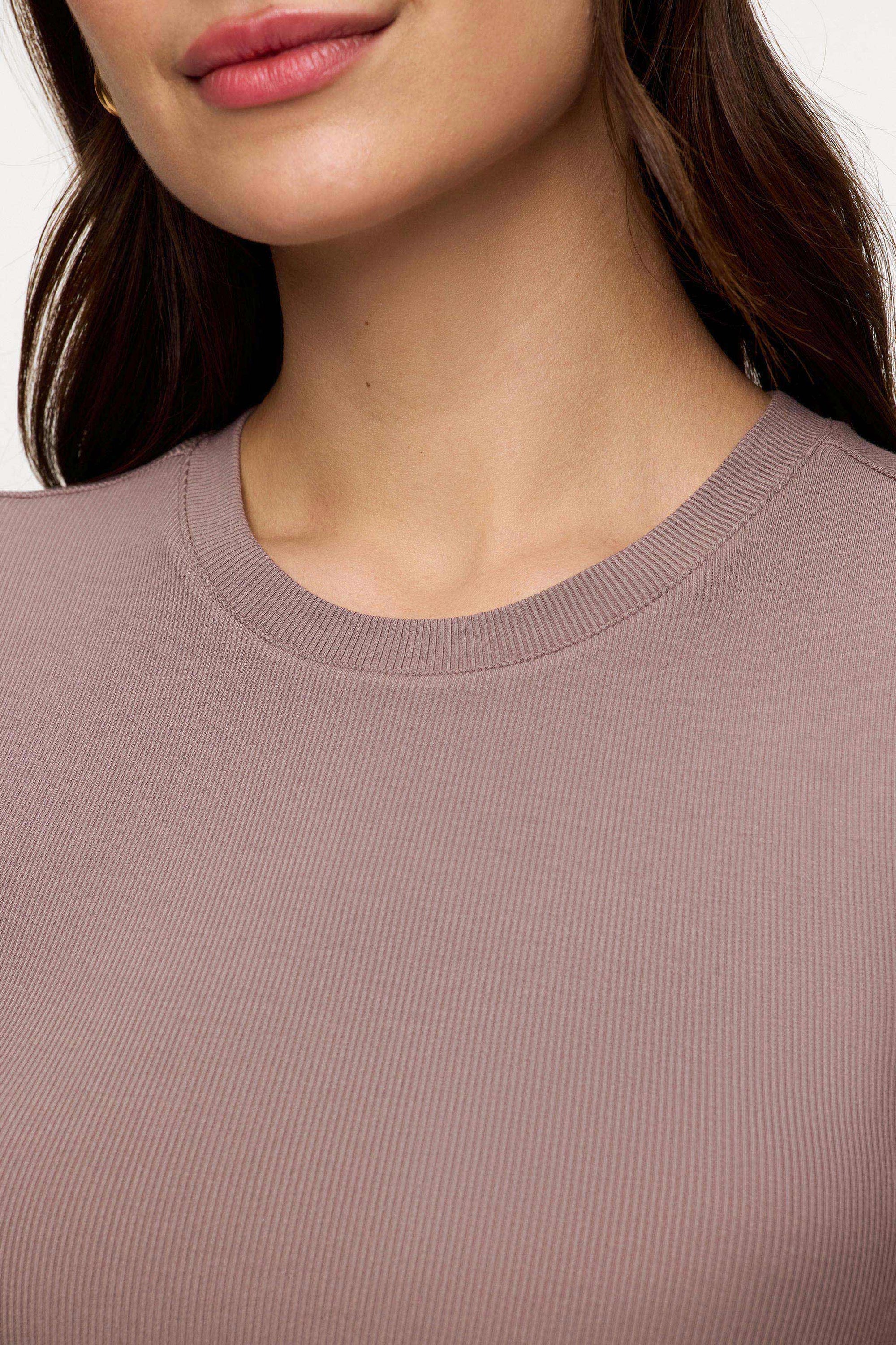 Sporty Rib Bra Tee