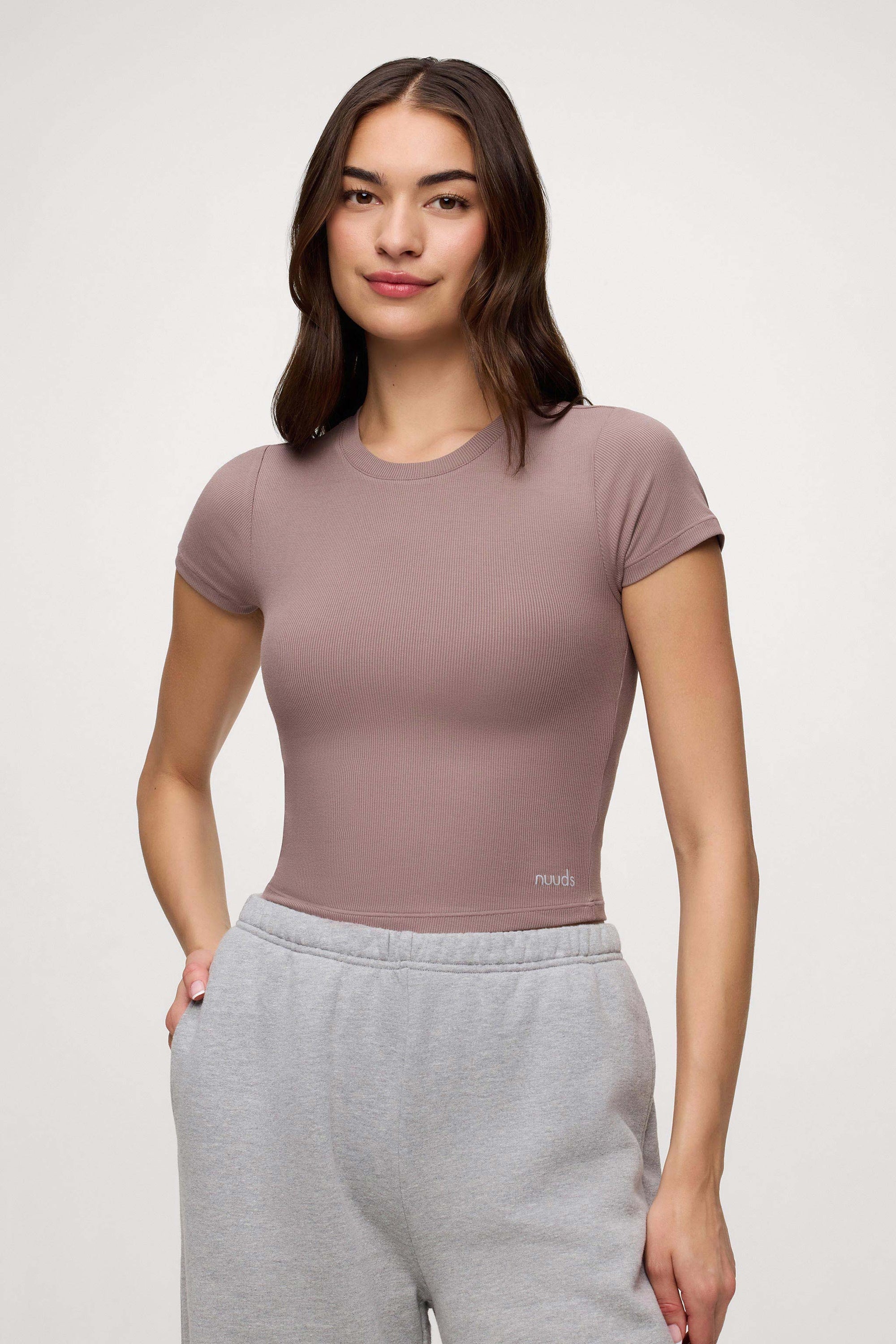 Sporty Rib Bra Tee