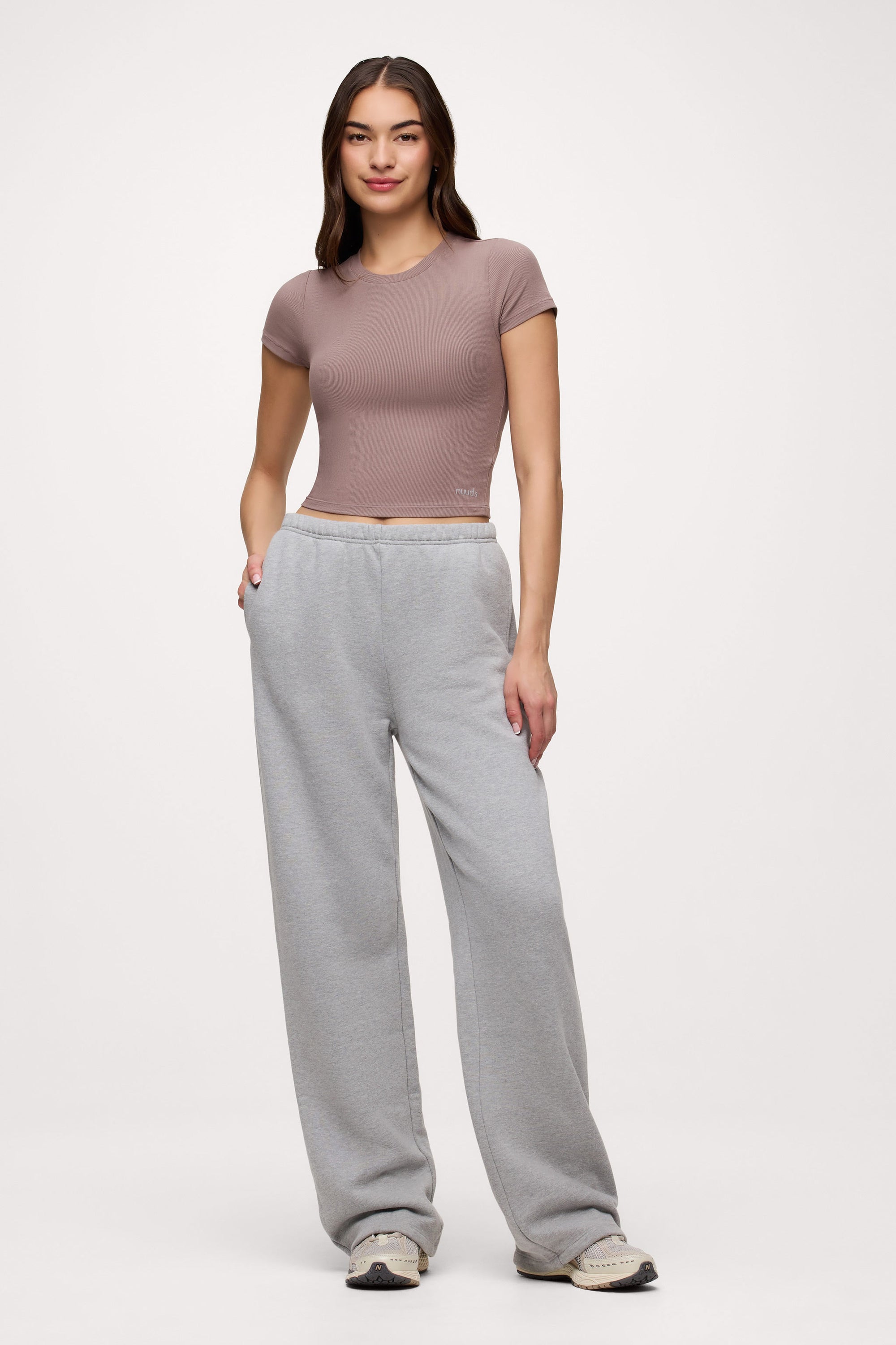 Sporty Rib Bra Tee