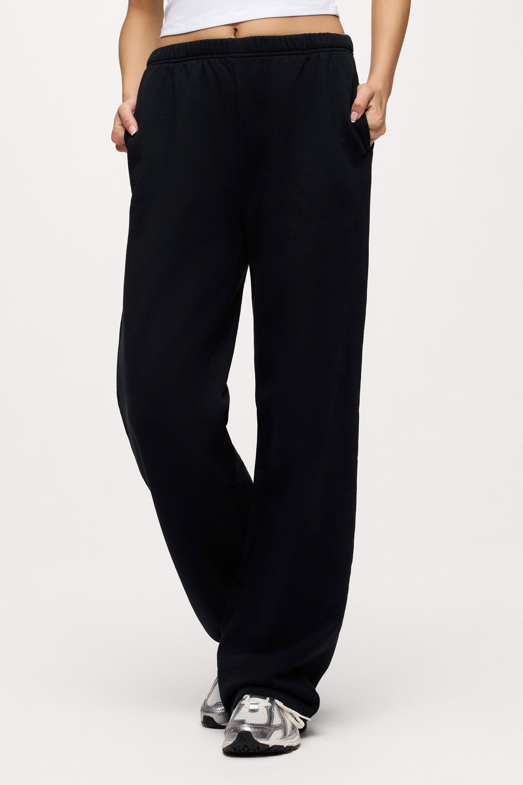 Core Fleece Wide Leg Sweatpant