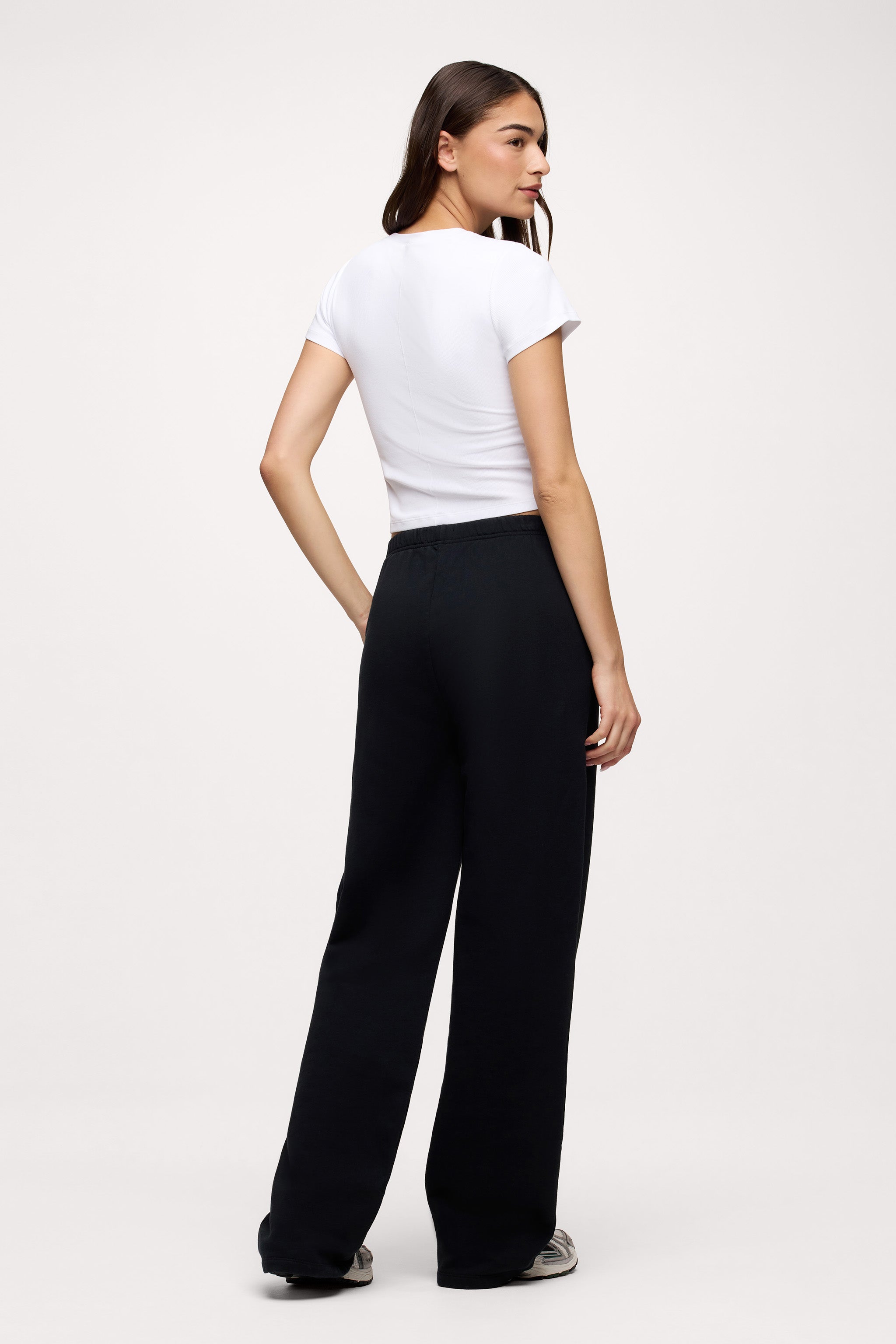 Core Fleece Wide Leg Sweatpant