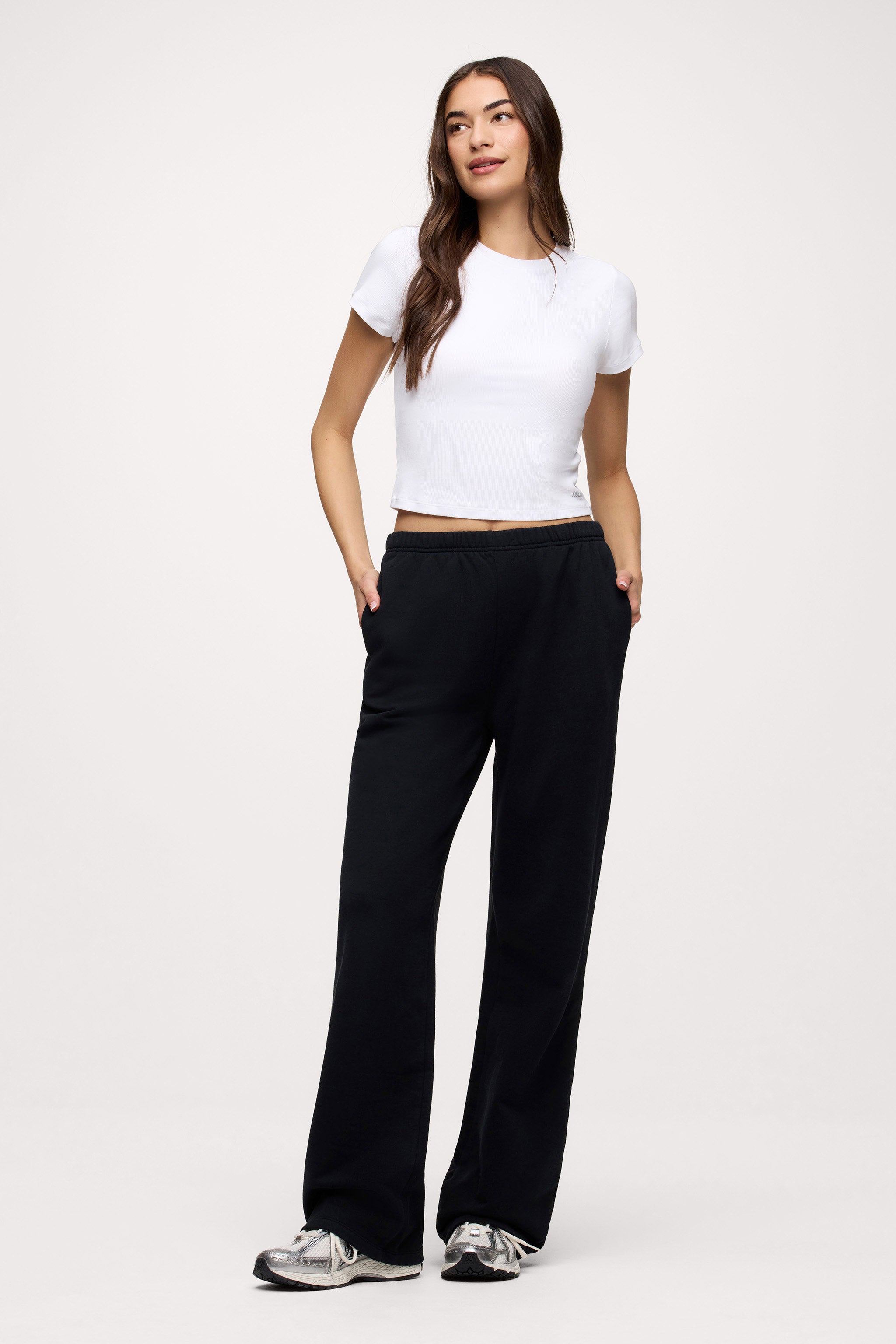 Core Fleece Wide Leg Sweatpant