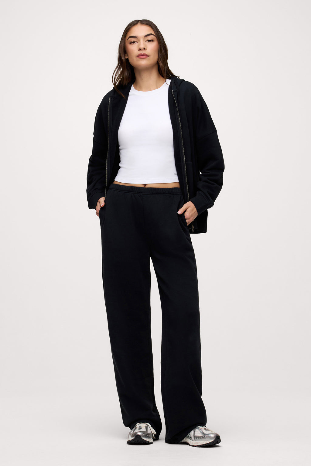 Core Fleece Wide Leg Sweatpant