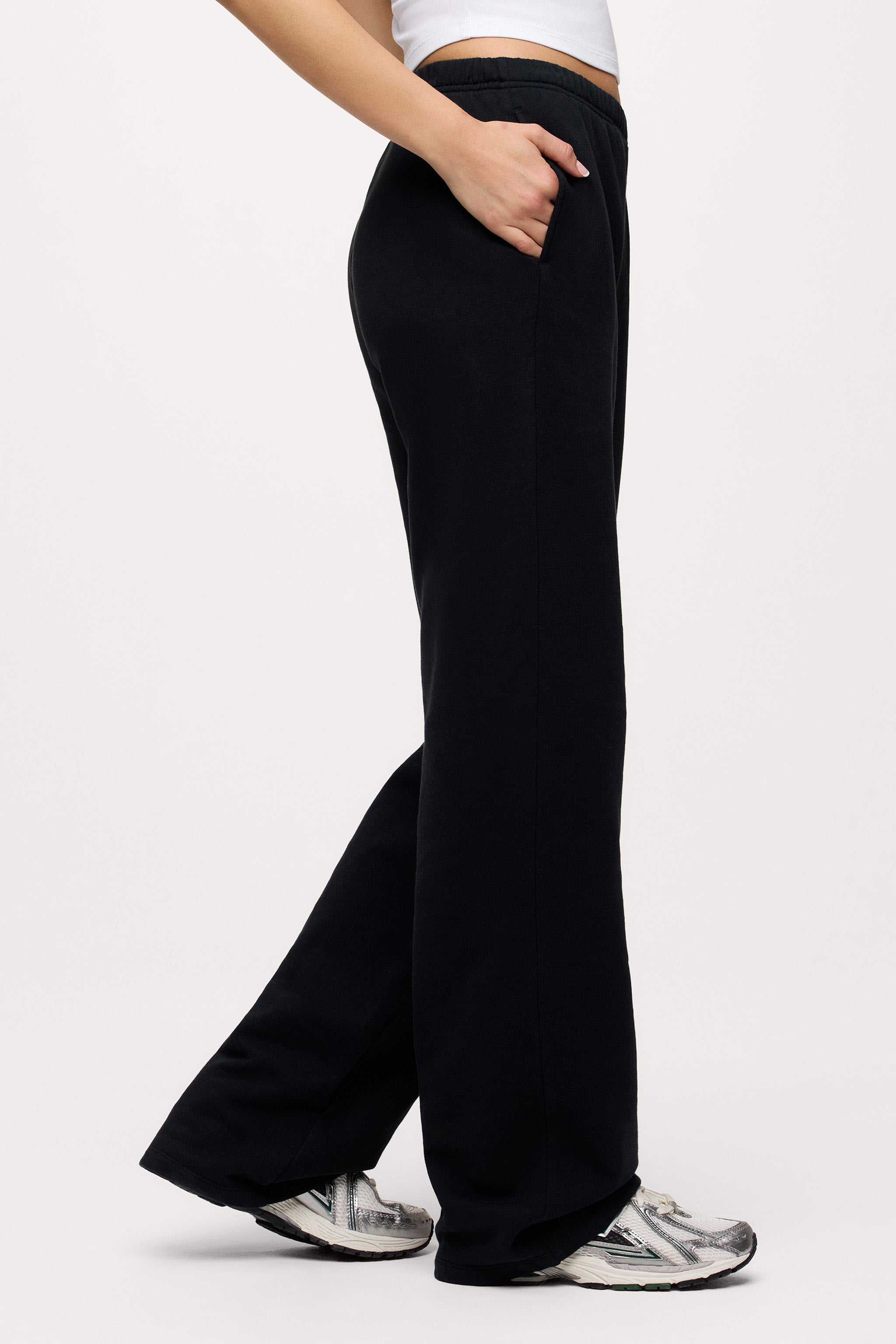 Core Fleece Wide Leg Sweatpant