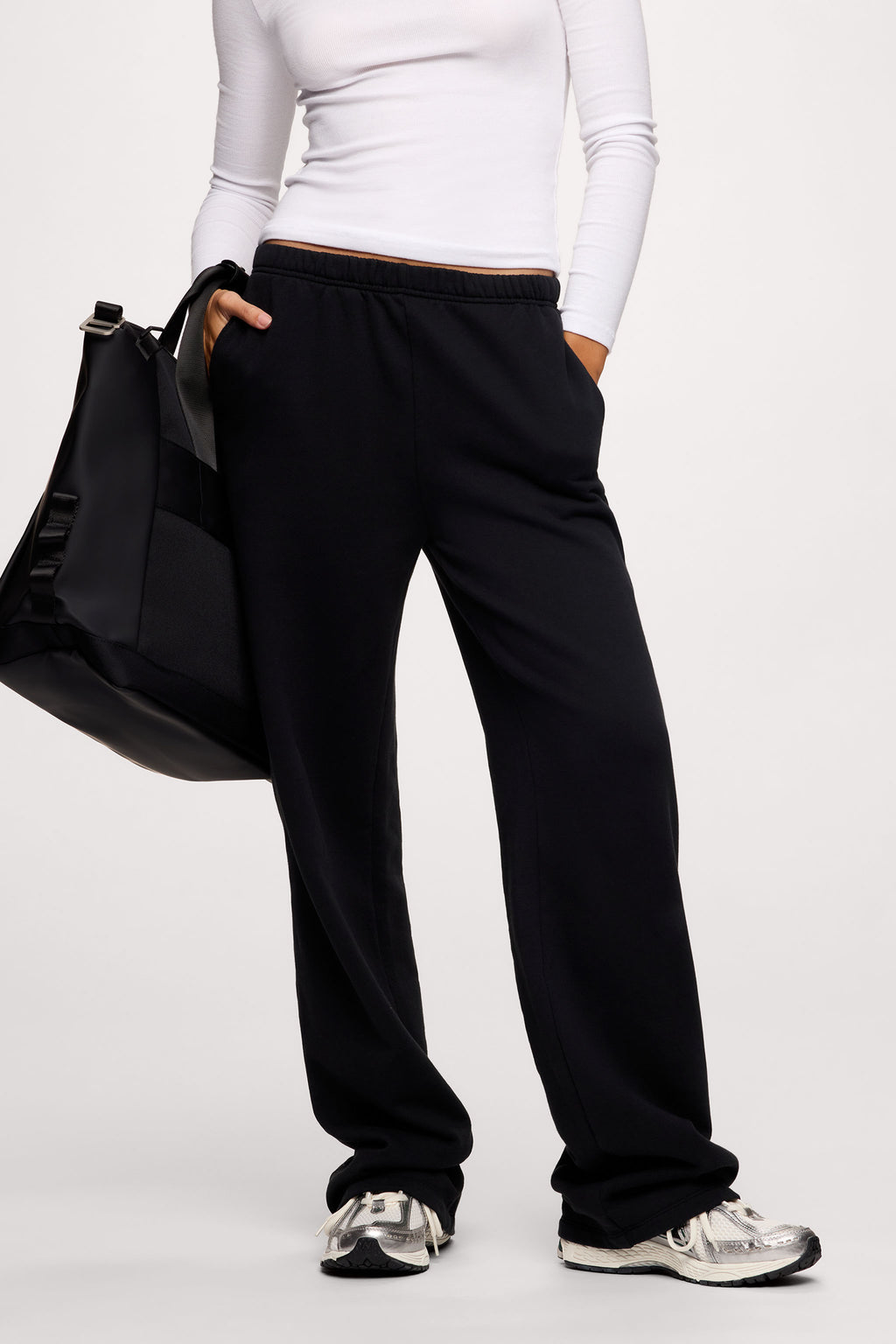 Core Fleece Wide Leg Sweatpant