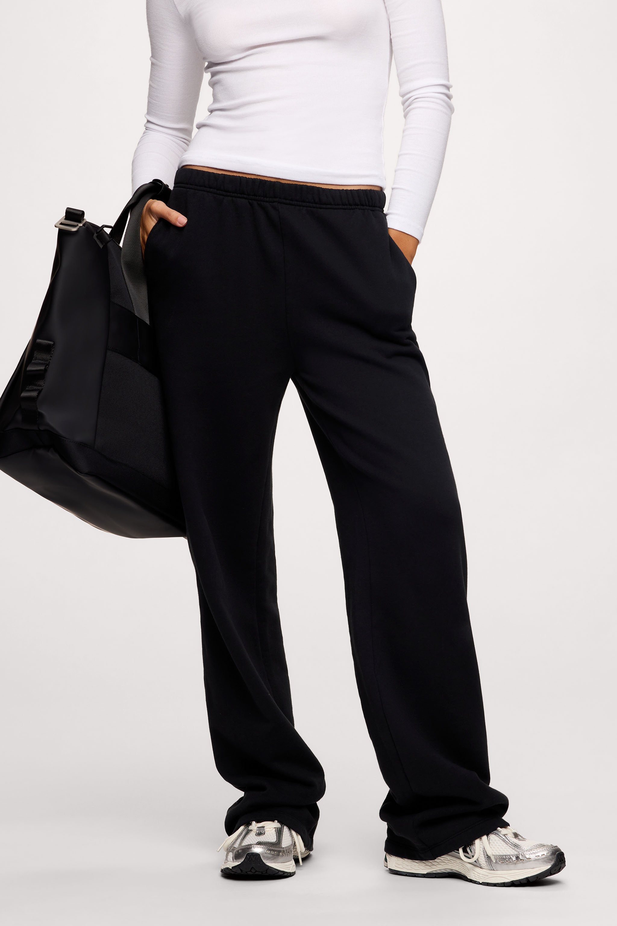 Core Fleece Wide Leg Sweatpant