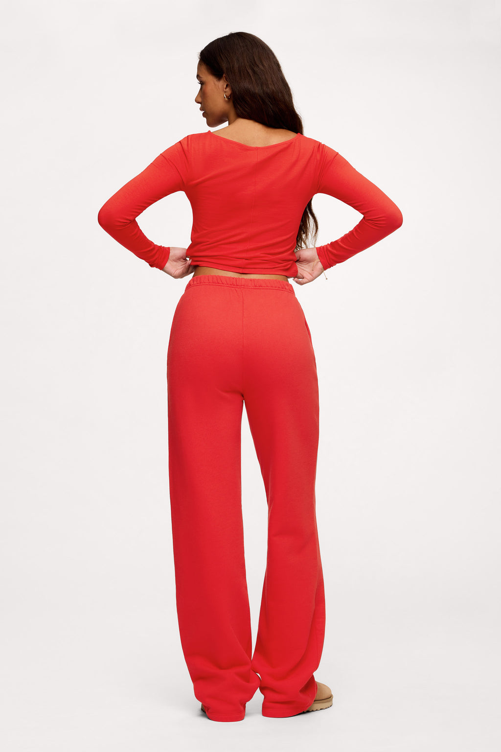 Core Fleece Wide Leg Sweatpant