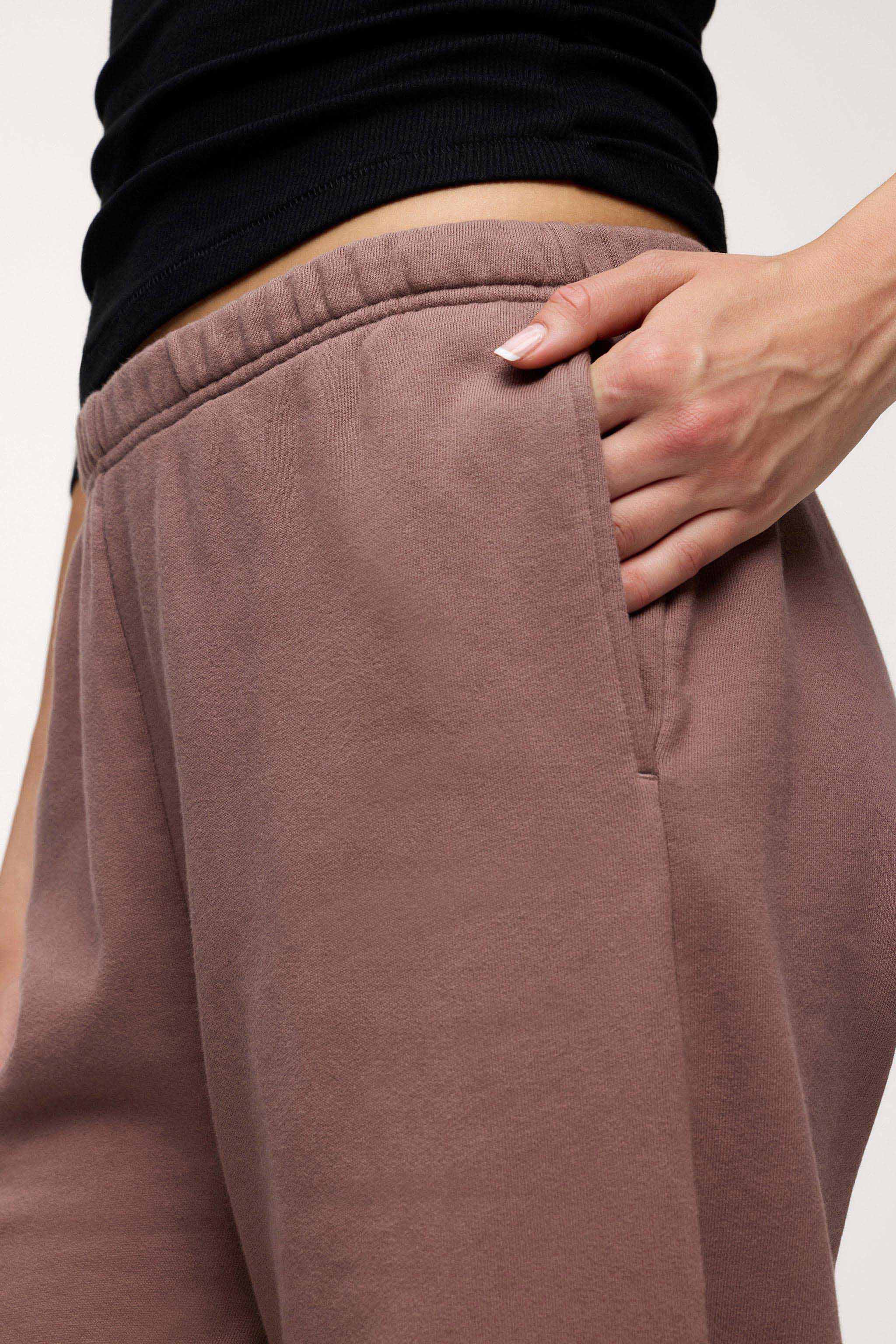 Core Fleece Wide Leg Sweatpant