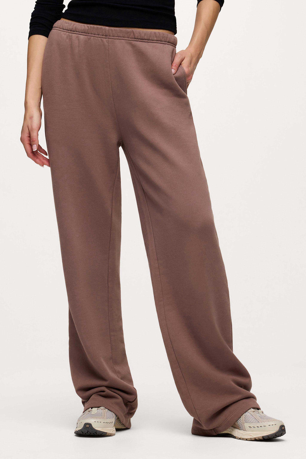 Core Fleece Wide Leg Sweatpant