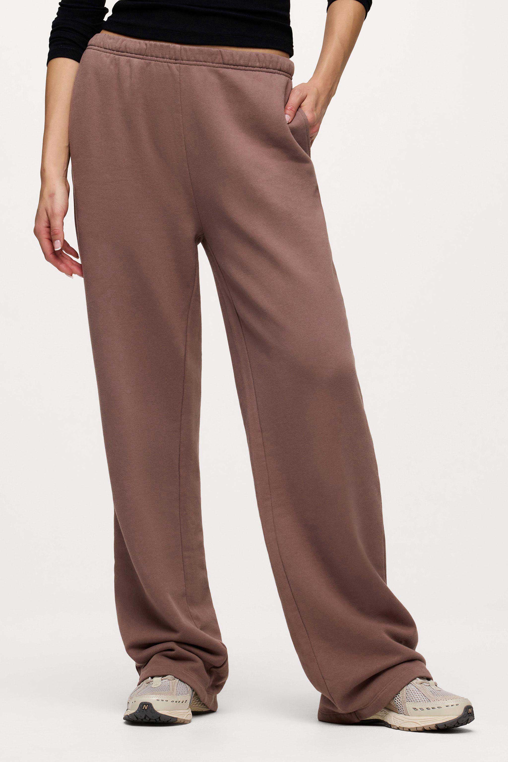 Core Fleece Wide Leg Sweatpant