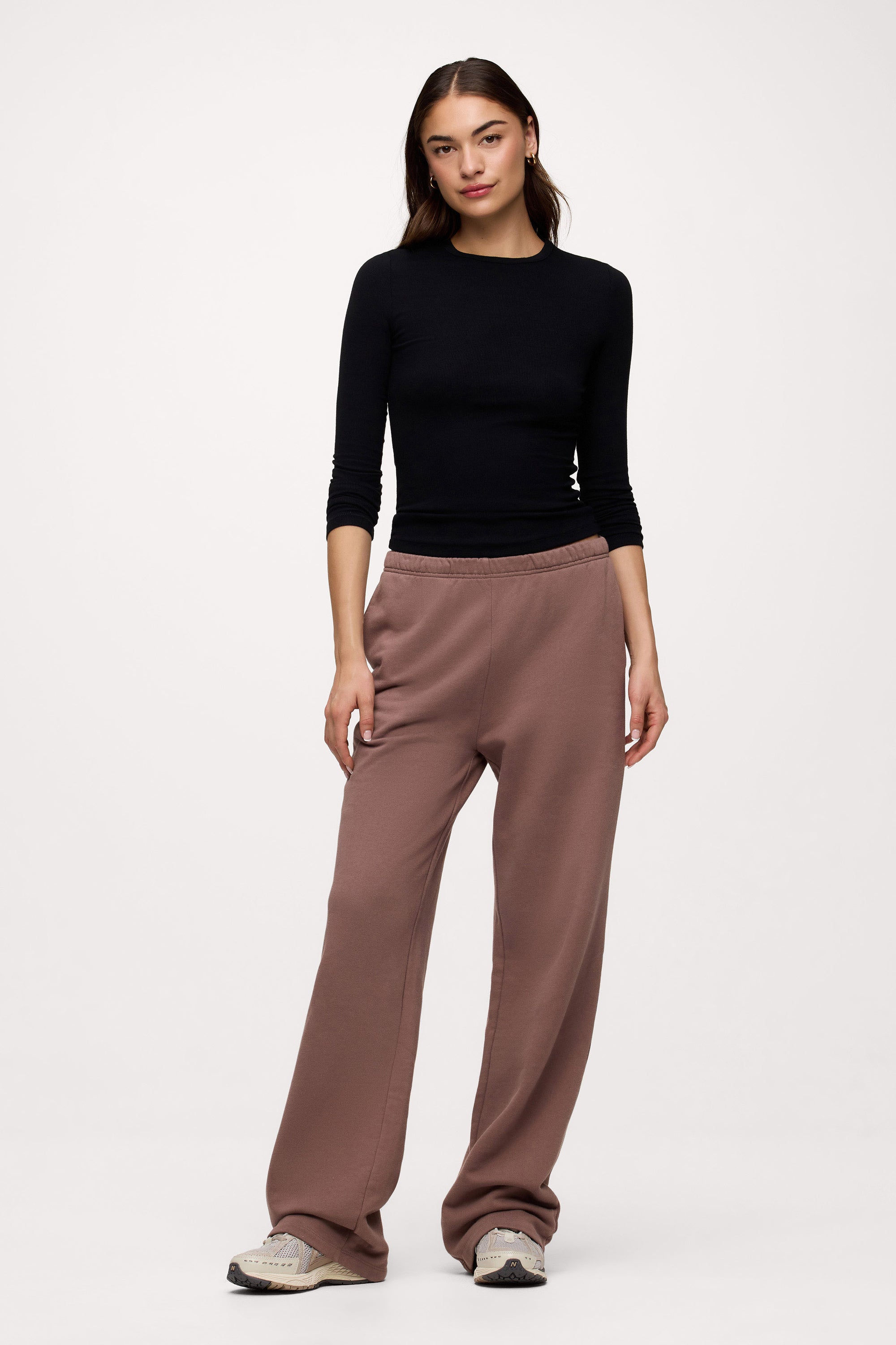Core Fleece Wide Leg Sweatpant