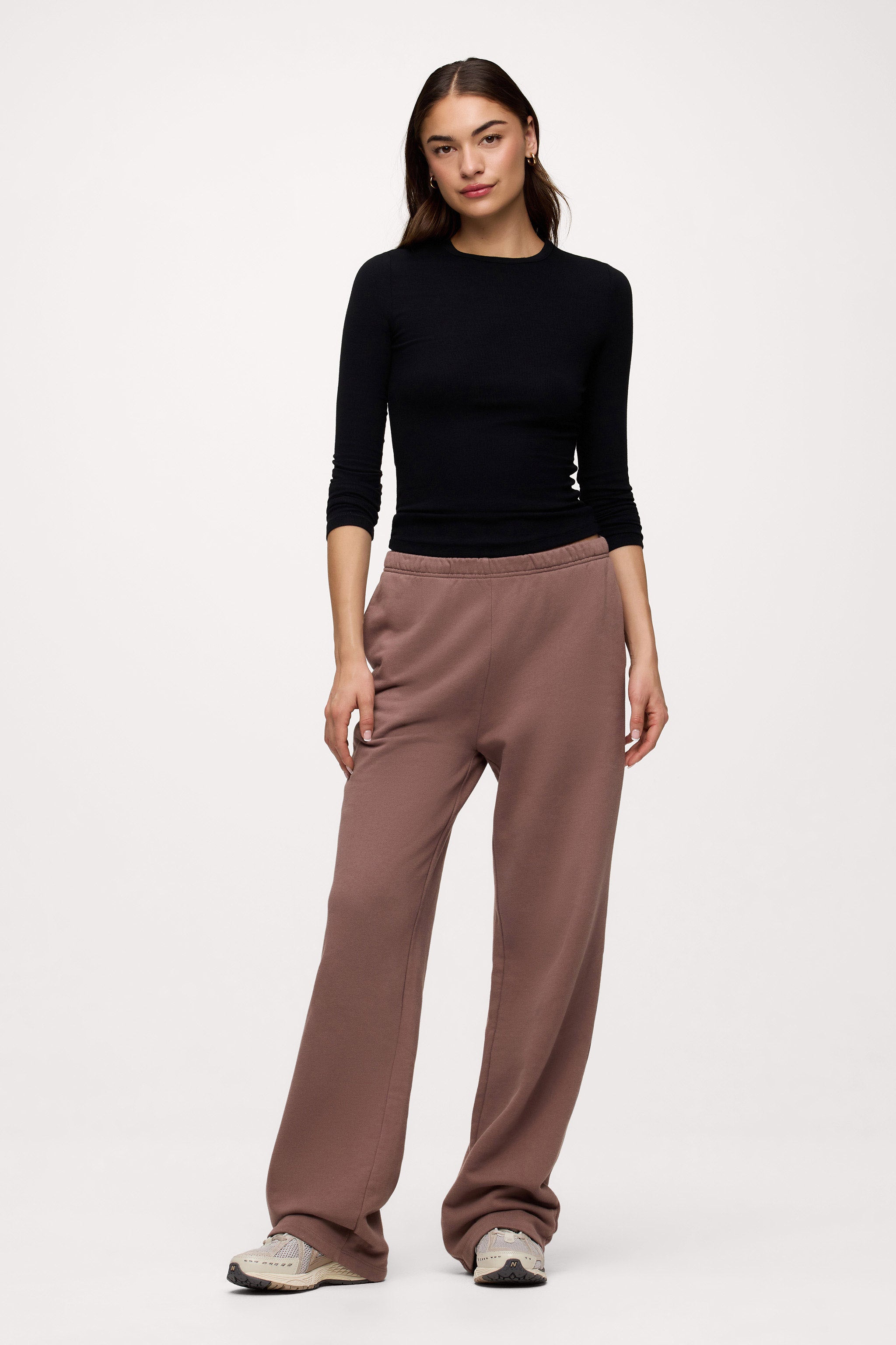 Core Fleece Wide Leg Sweatpant