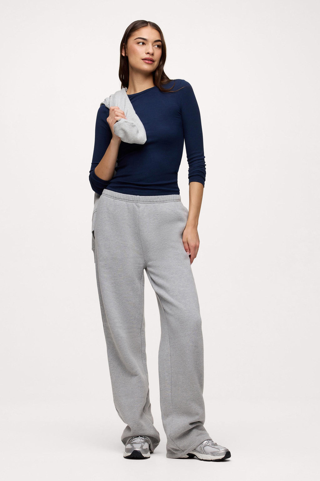 Core Fleece Wide Leg Sweatpant