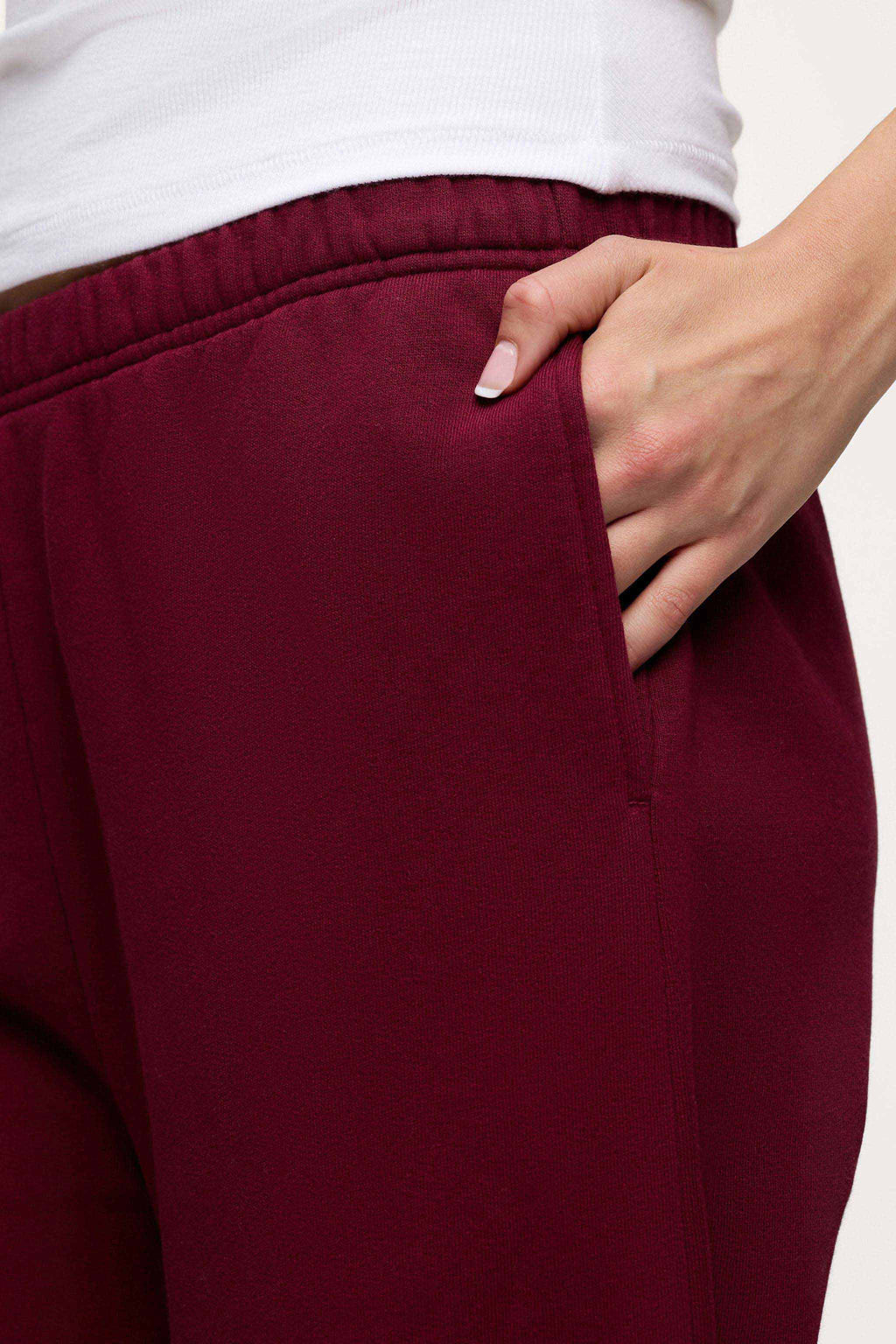 Core Fleece Wide Leg Sweatpant