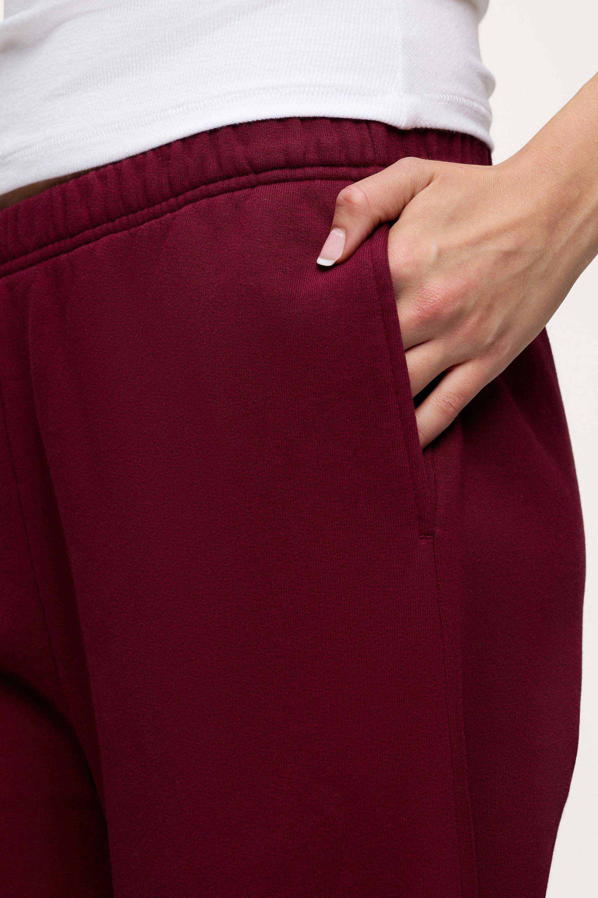 Core Fleece Wide Leg Sweatpant