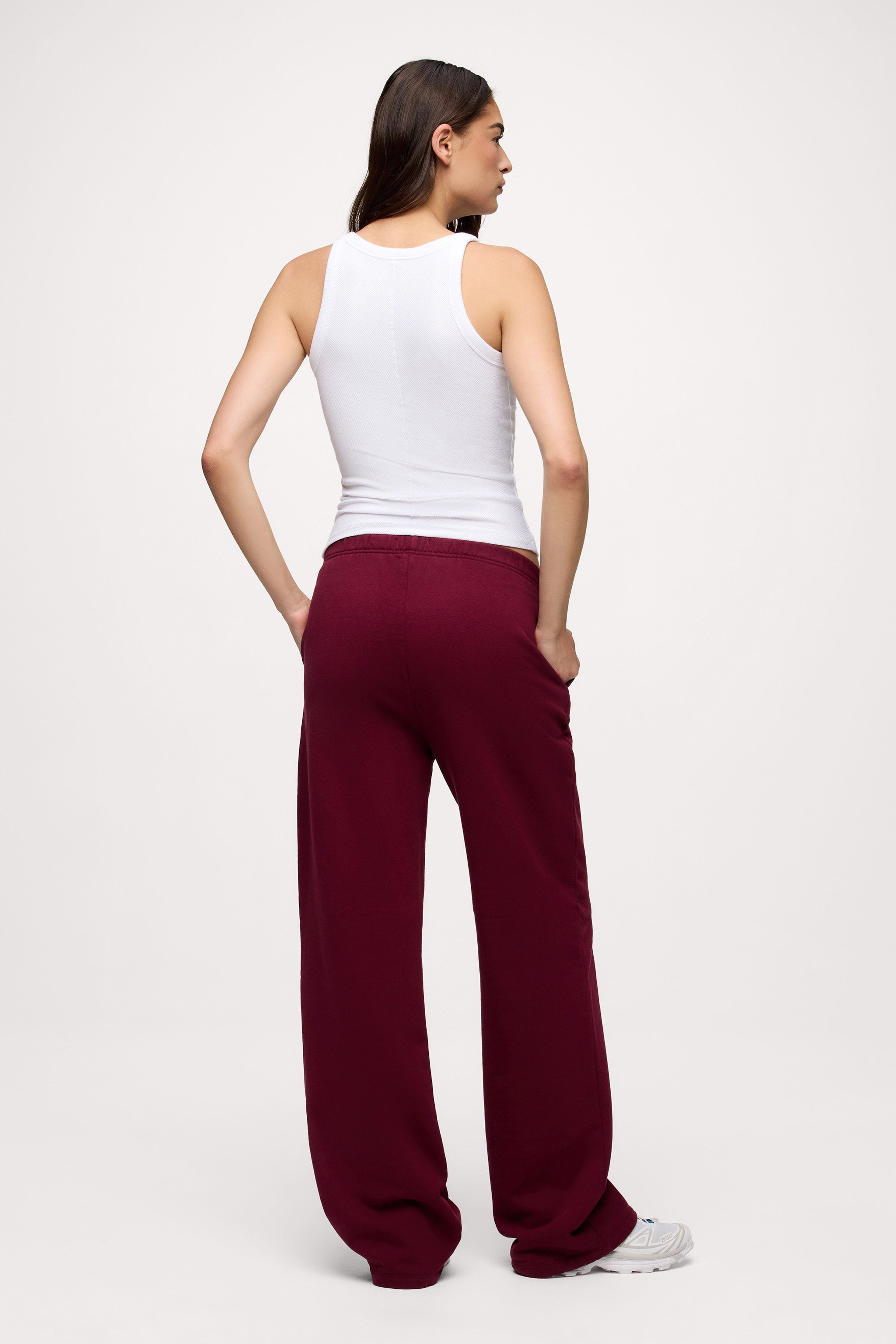 Core Fleece Wide Leg Sweatpant