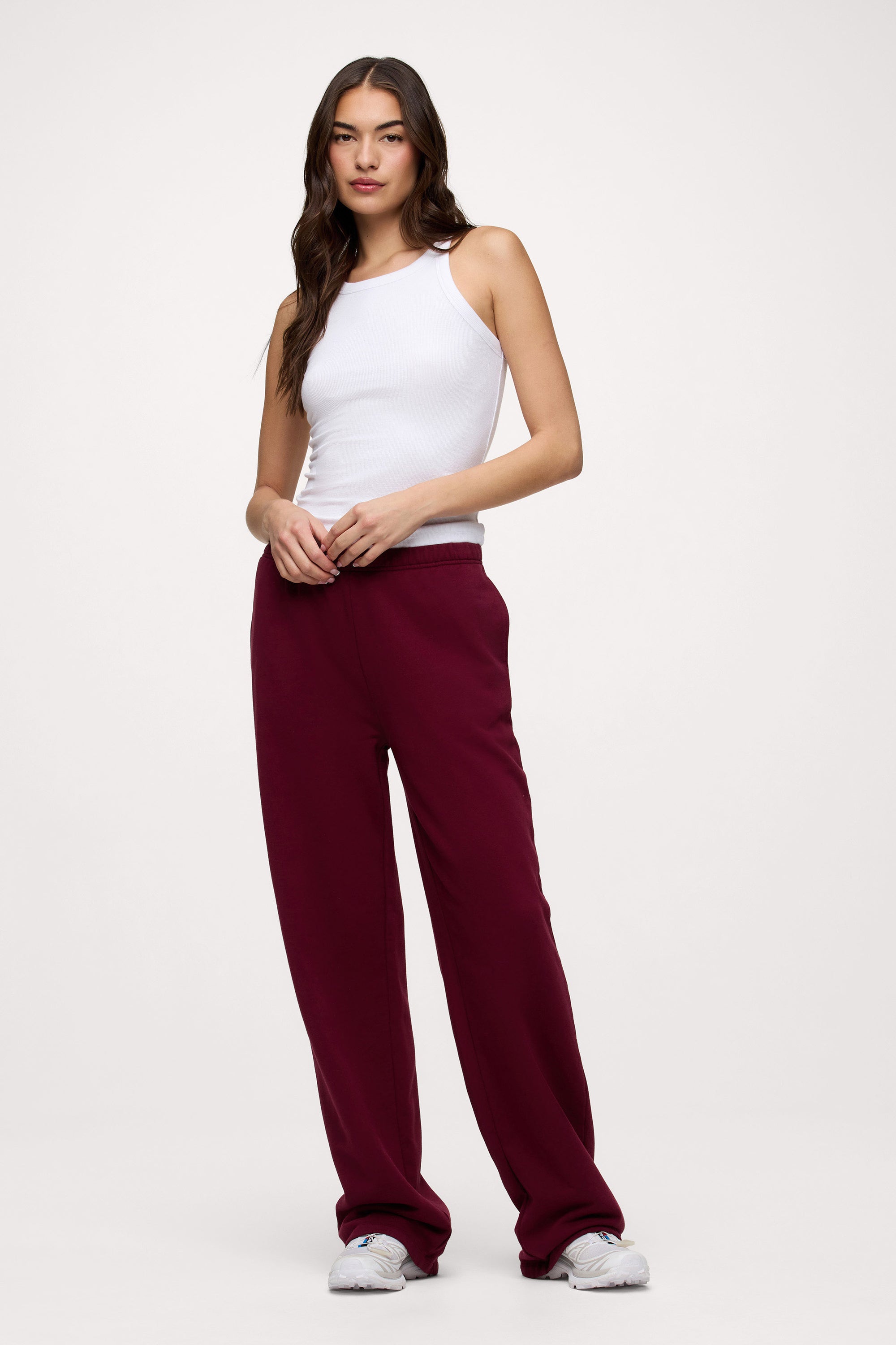 Core Fleece Wide Leg Sweatpant