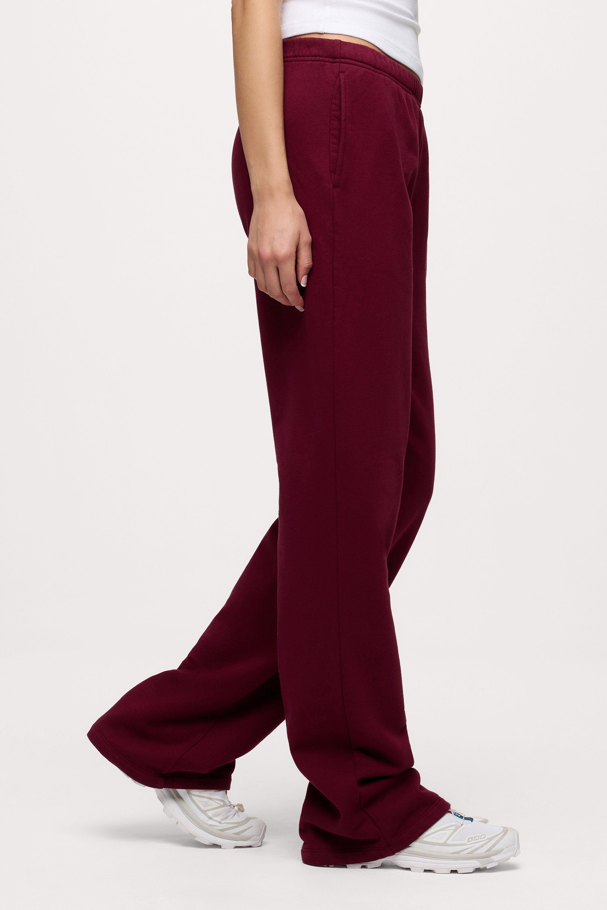 Core Fleece Wide Leg Sweatpant