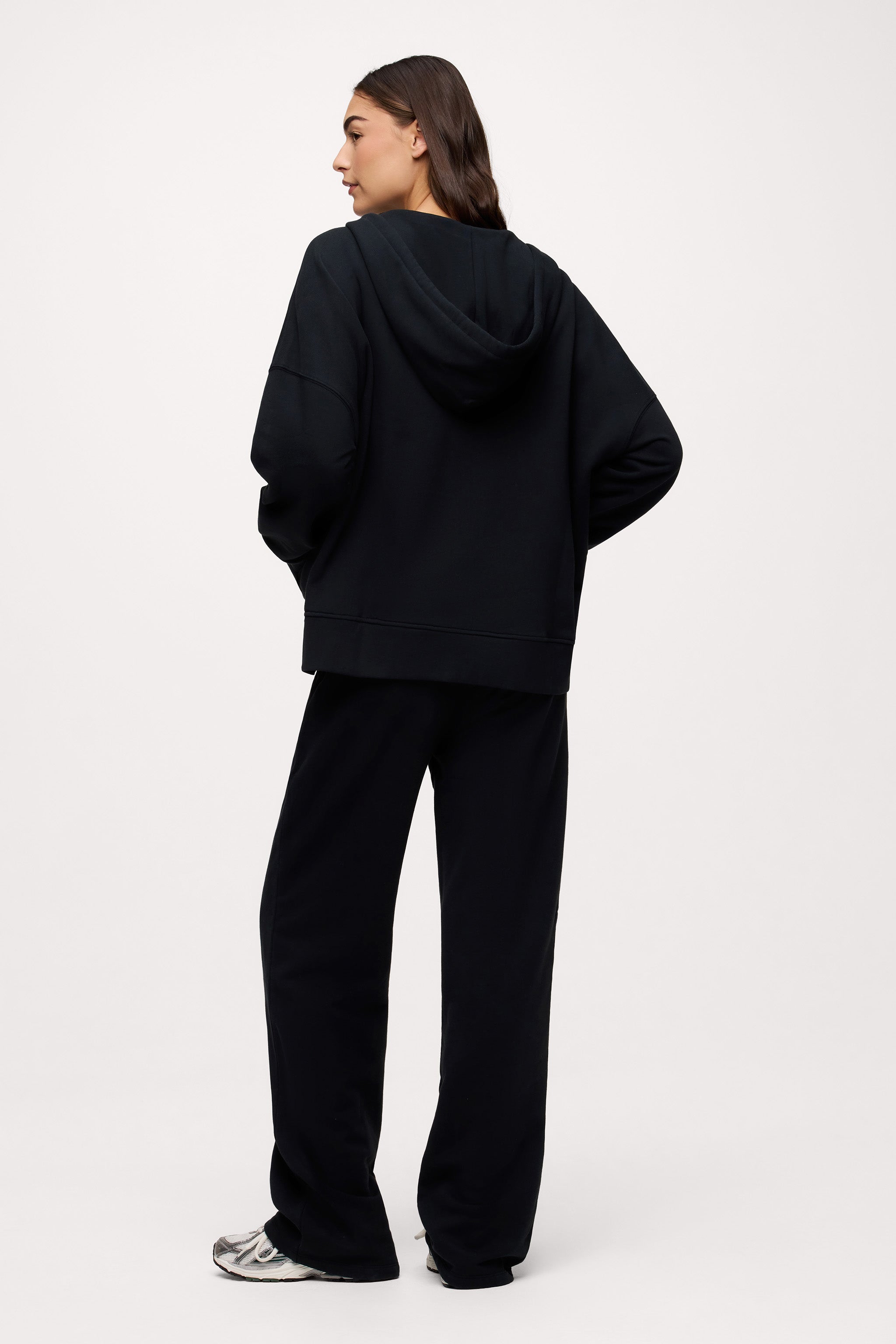 Core Fleece Two Way Zip Hoodie