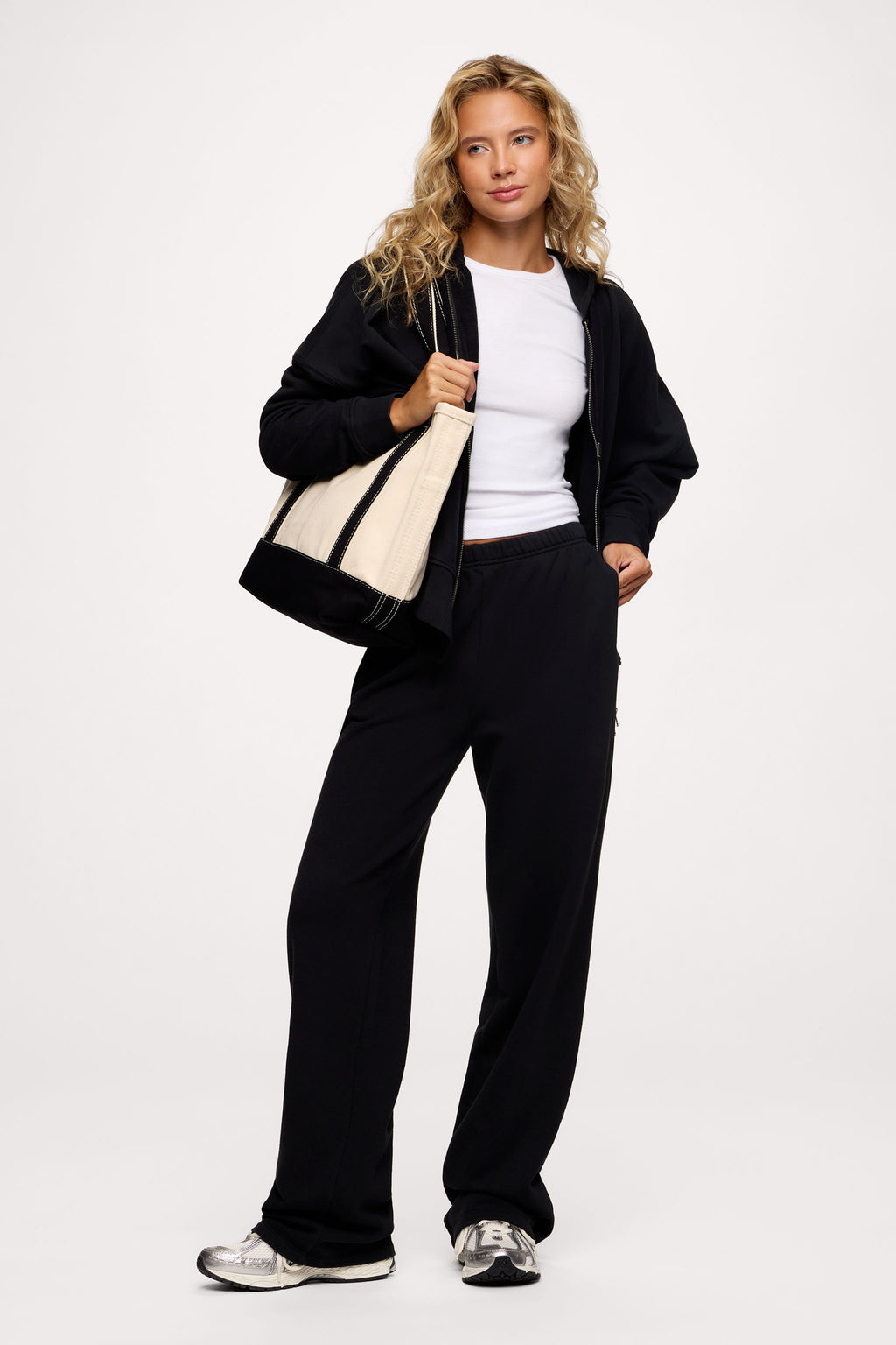 Core Fleece Two Way Zip Hoodie
