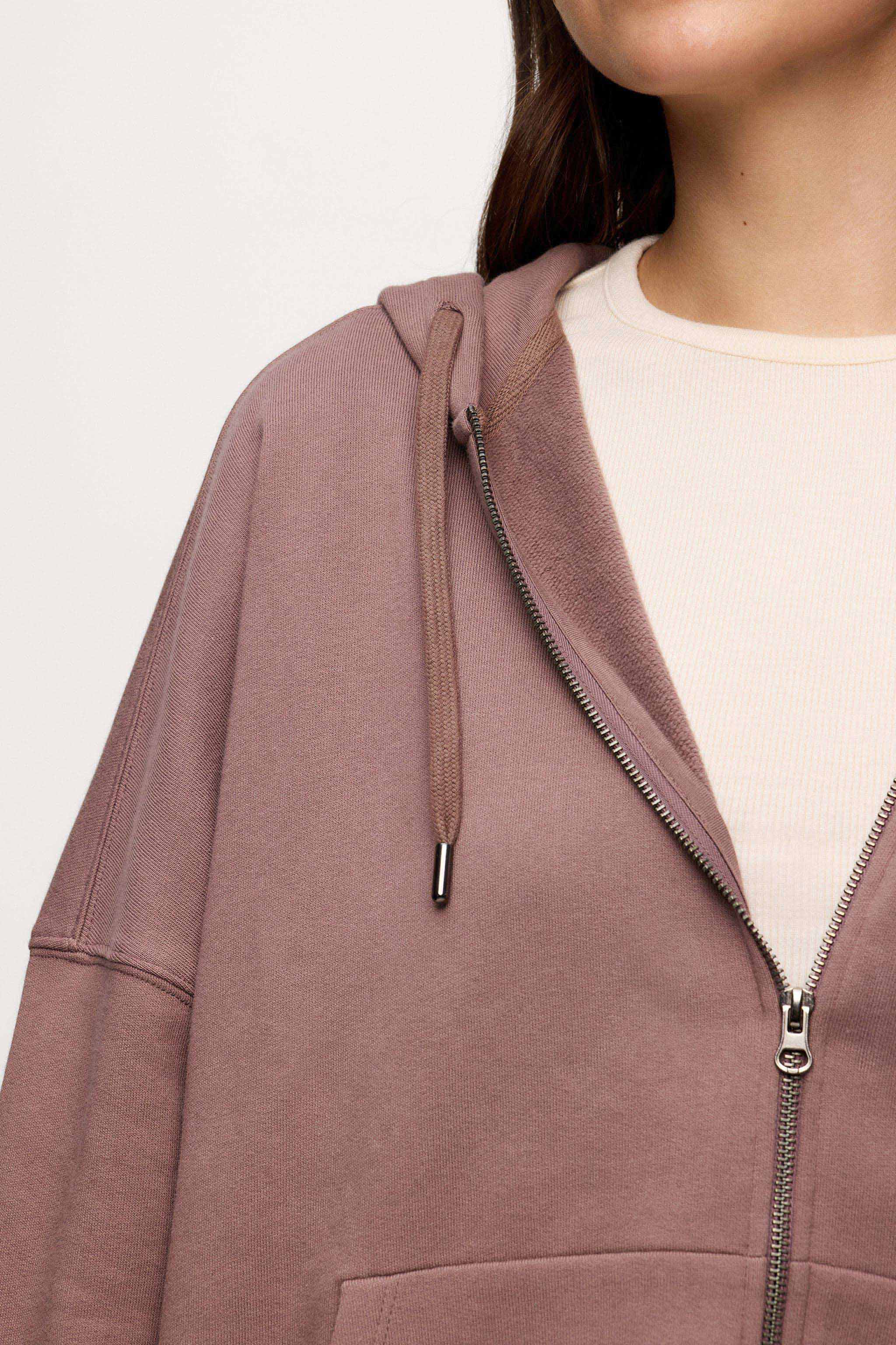 Core Fleece Two Way Zip Hoodie