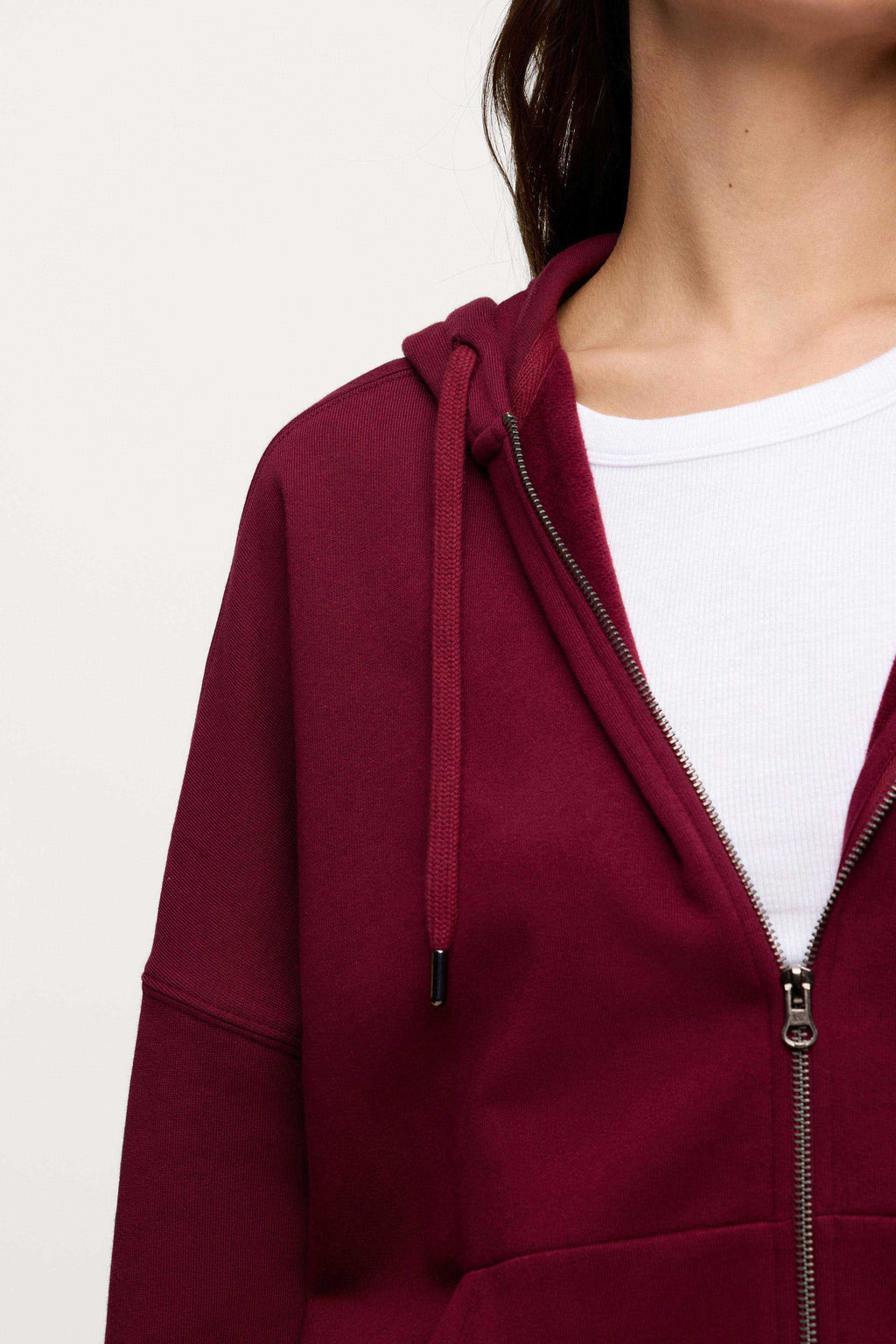 Core Fleece Two Way Zip Hoodie
