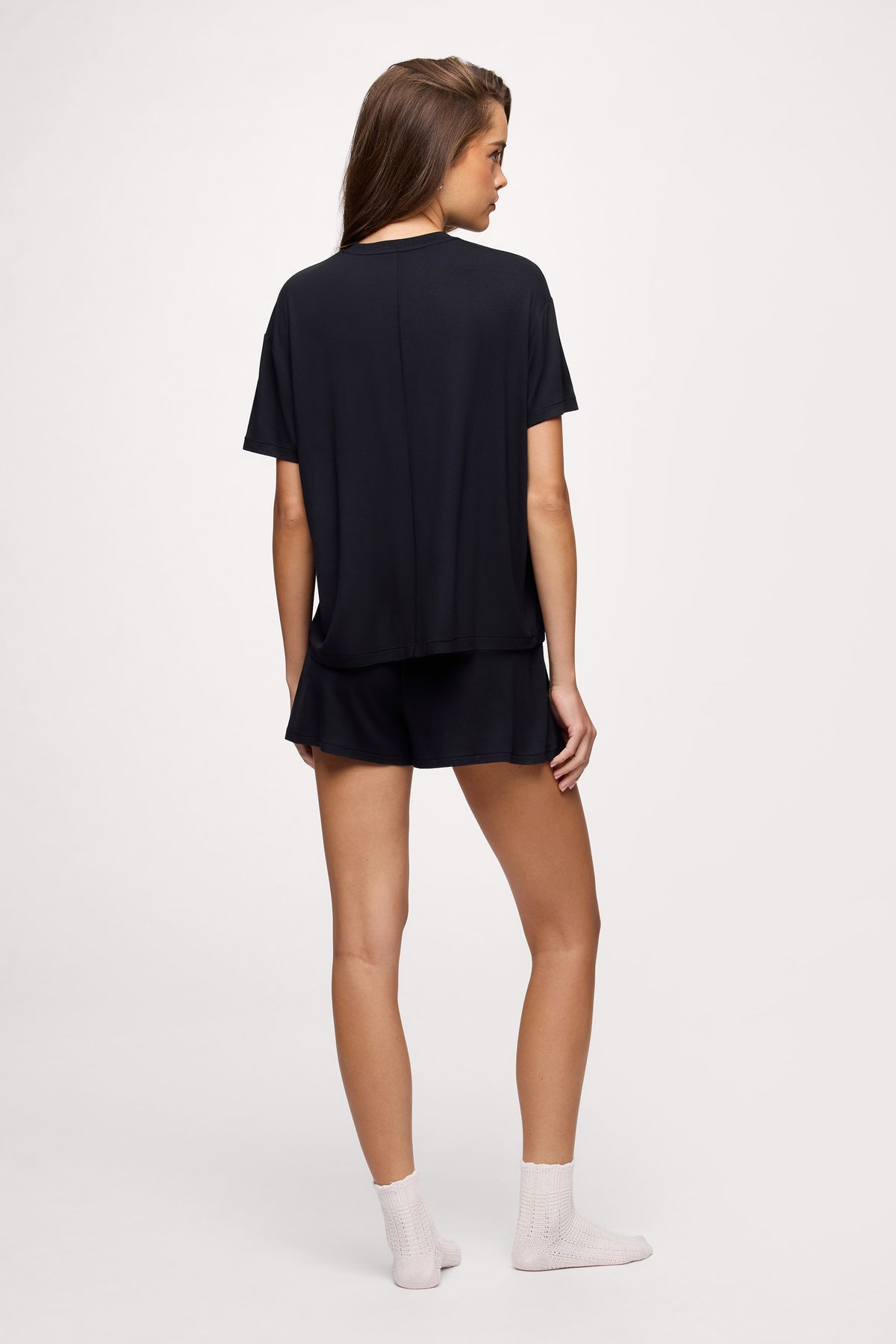 Color:Black | Boyfriend Pajama Tee