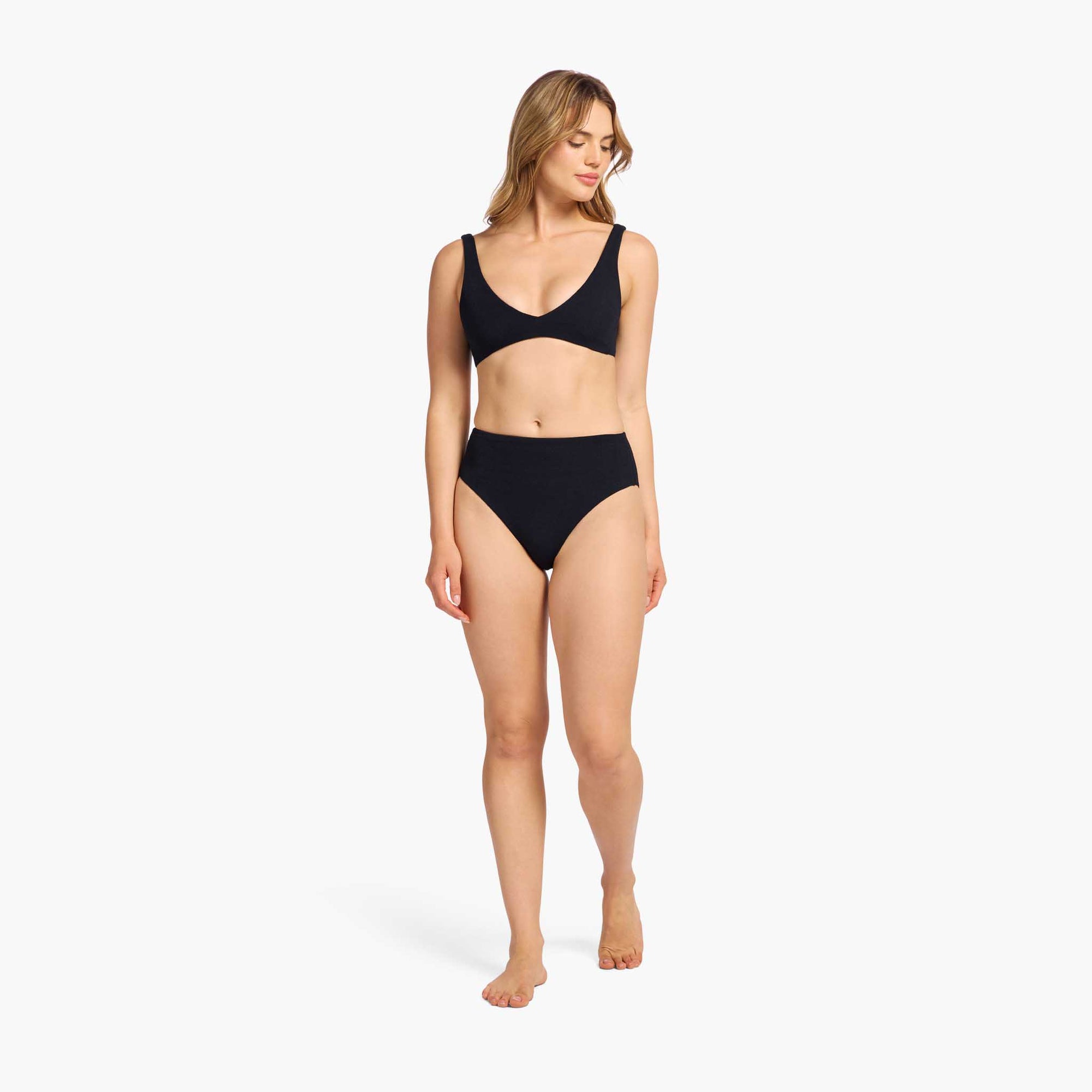 High Waist Bikini Bottom