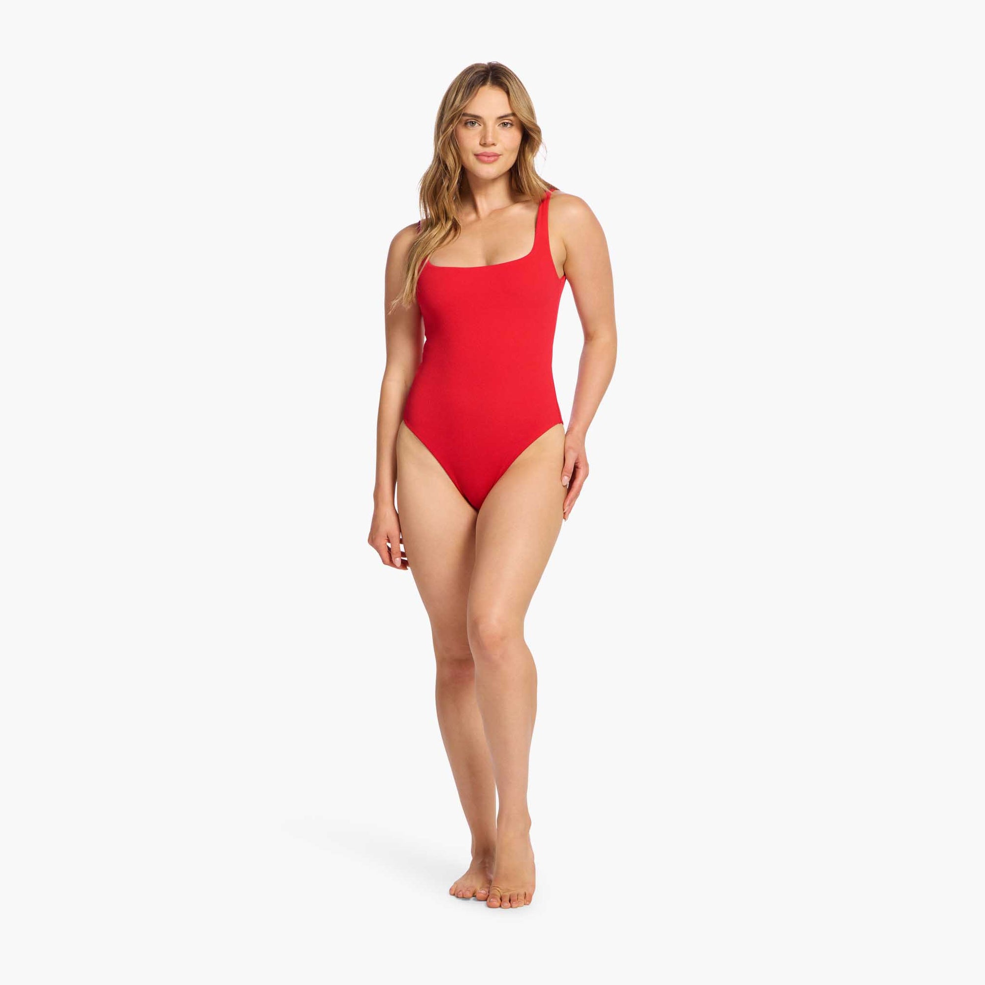 Square Neck One Piece