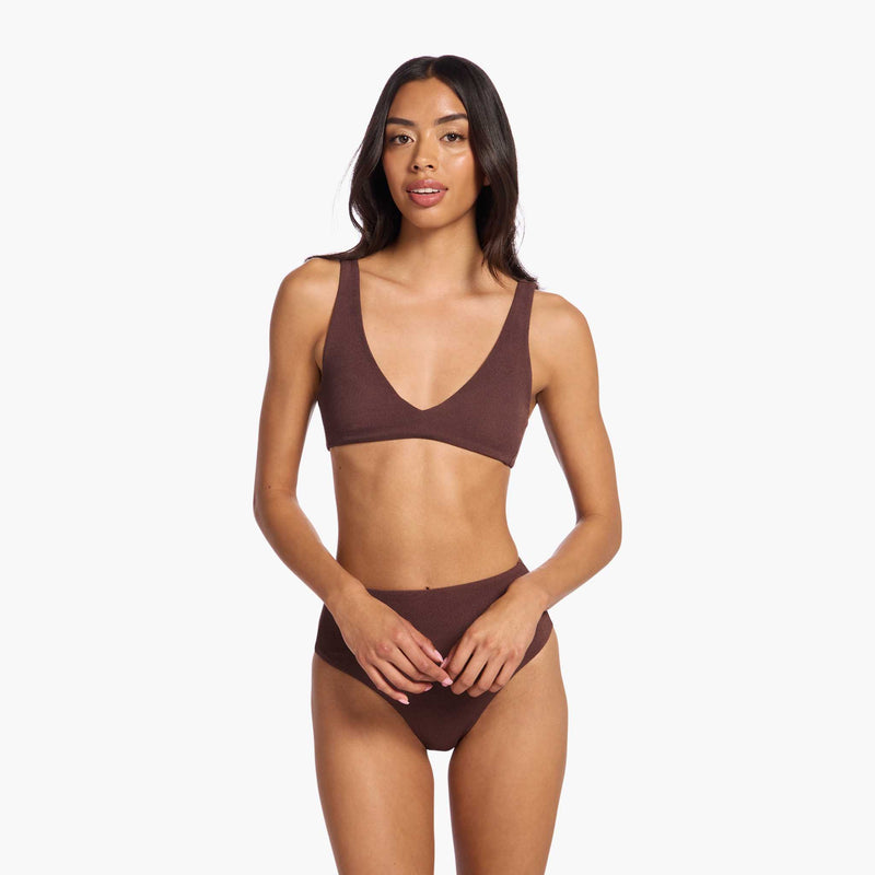Plunge Bikini Top image 
