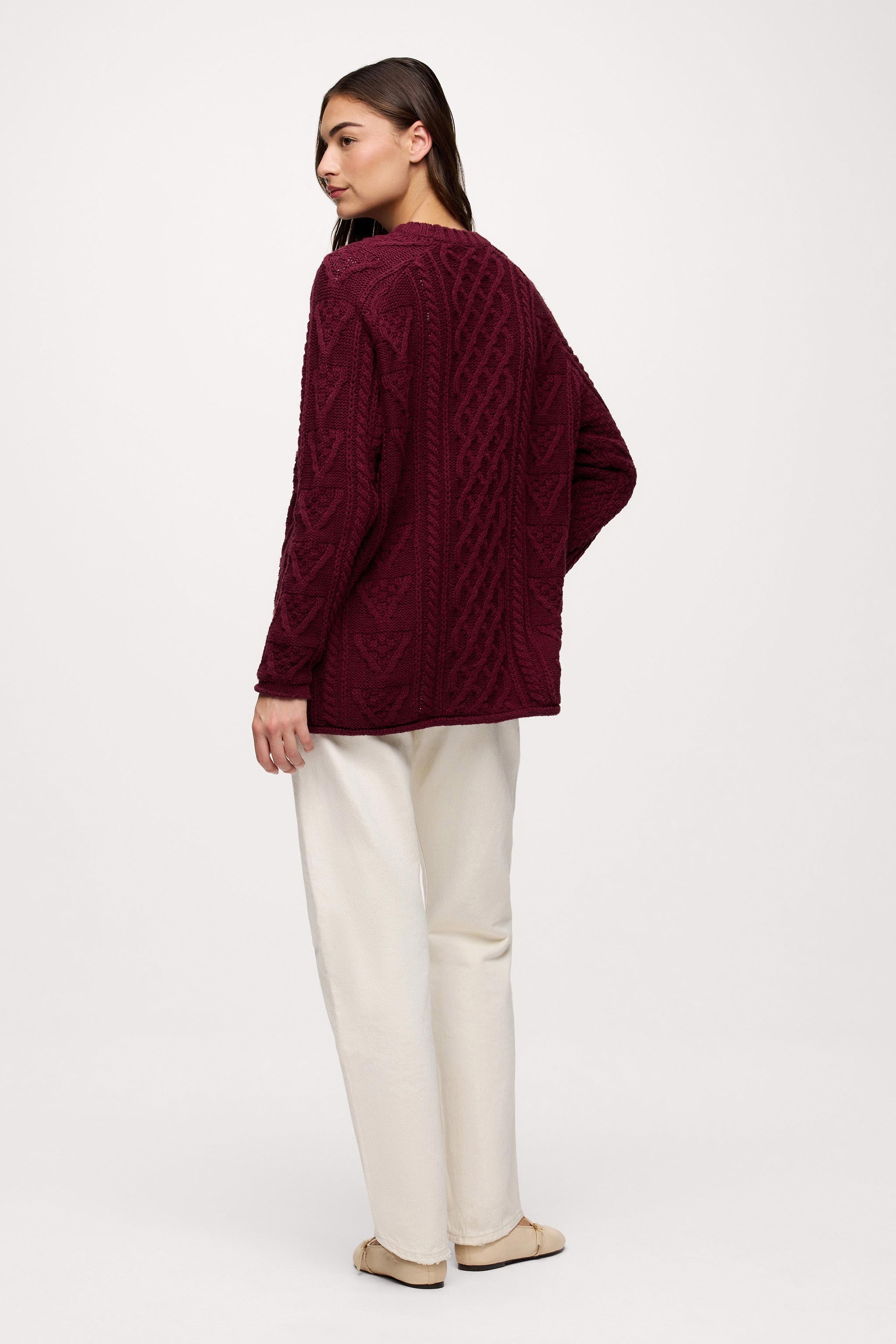 Heritage Cable Sweater