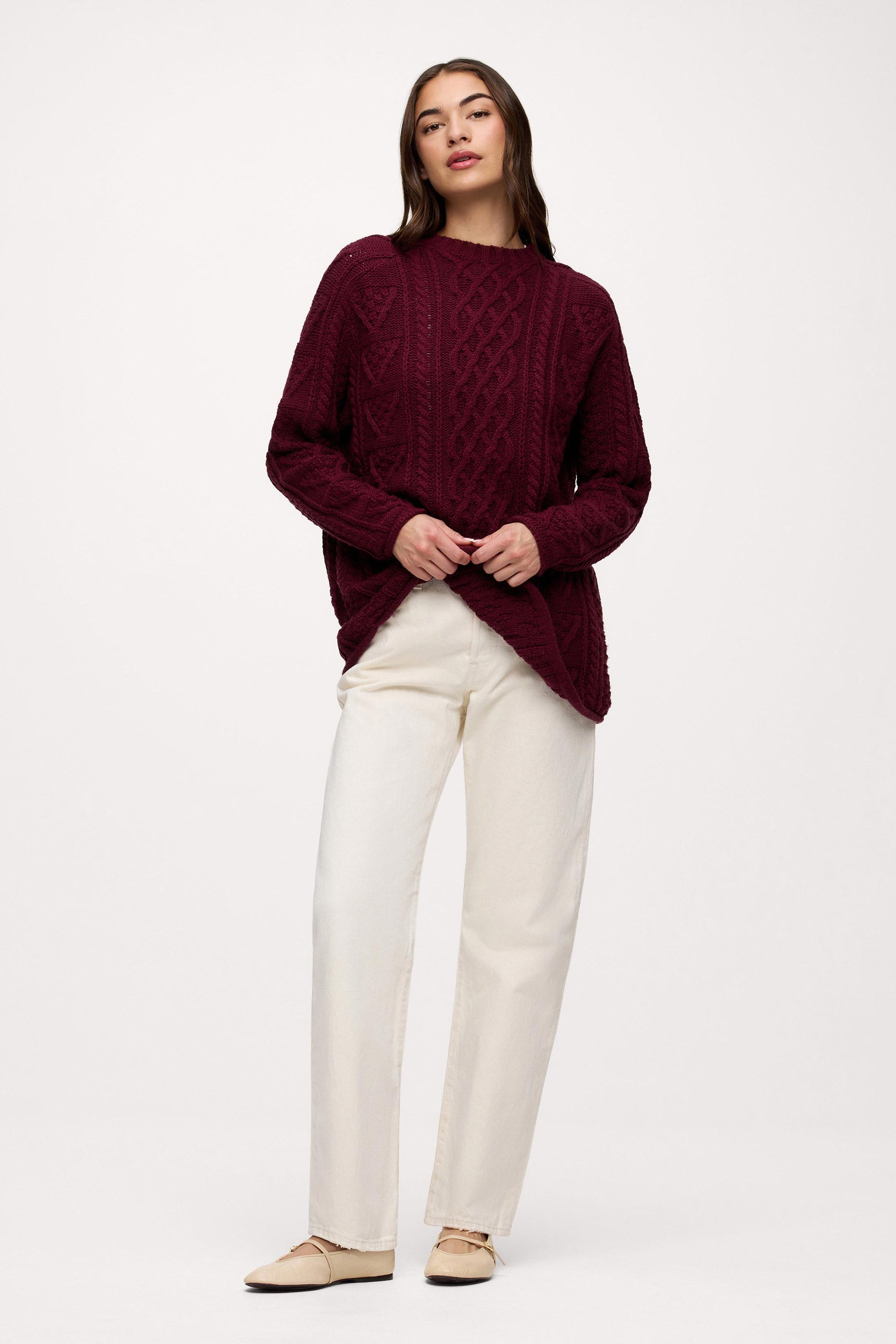 Heritage Cable Sweater