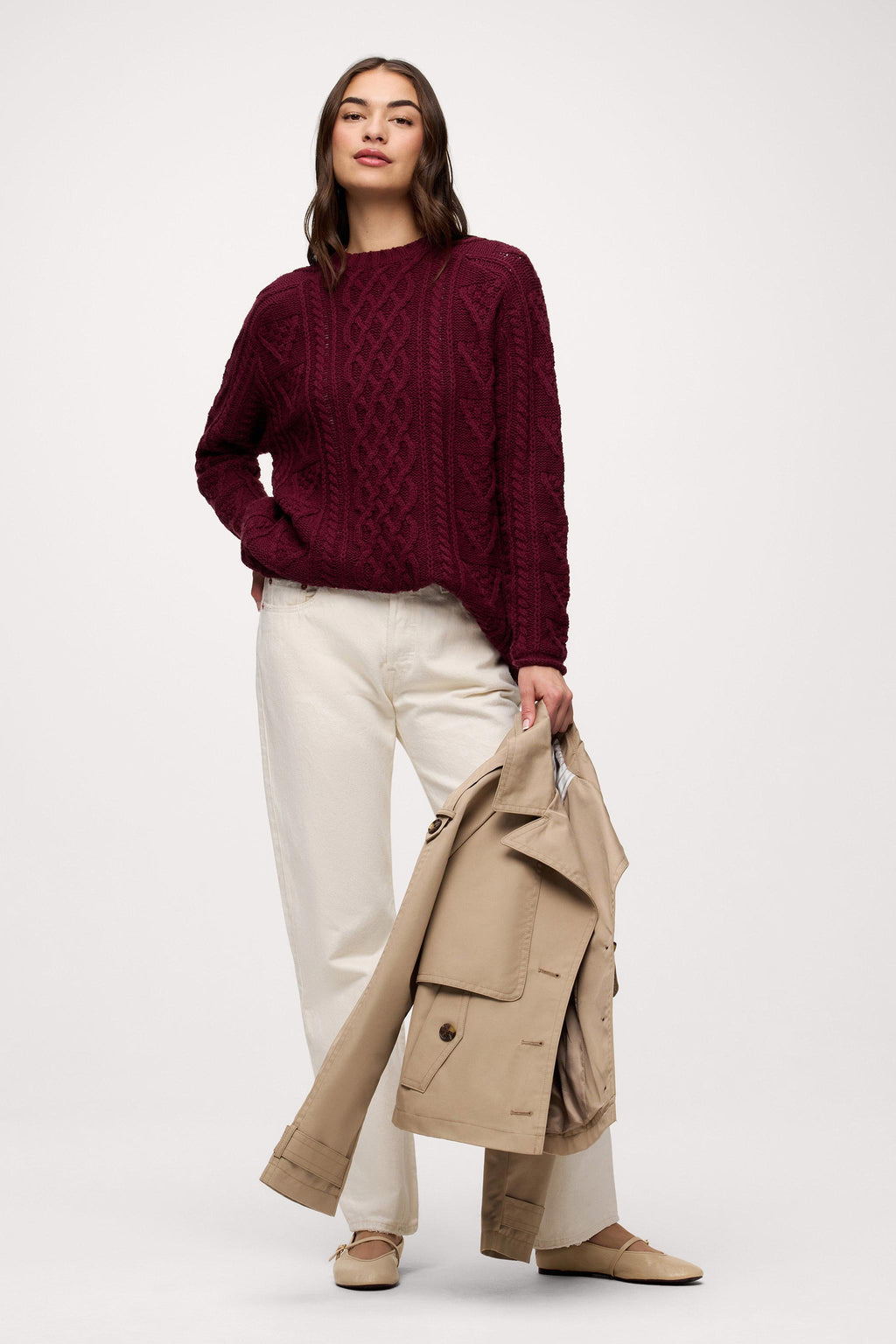 Heritage Cable Sweater