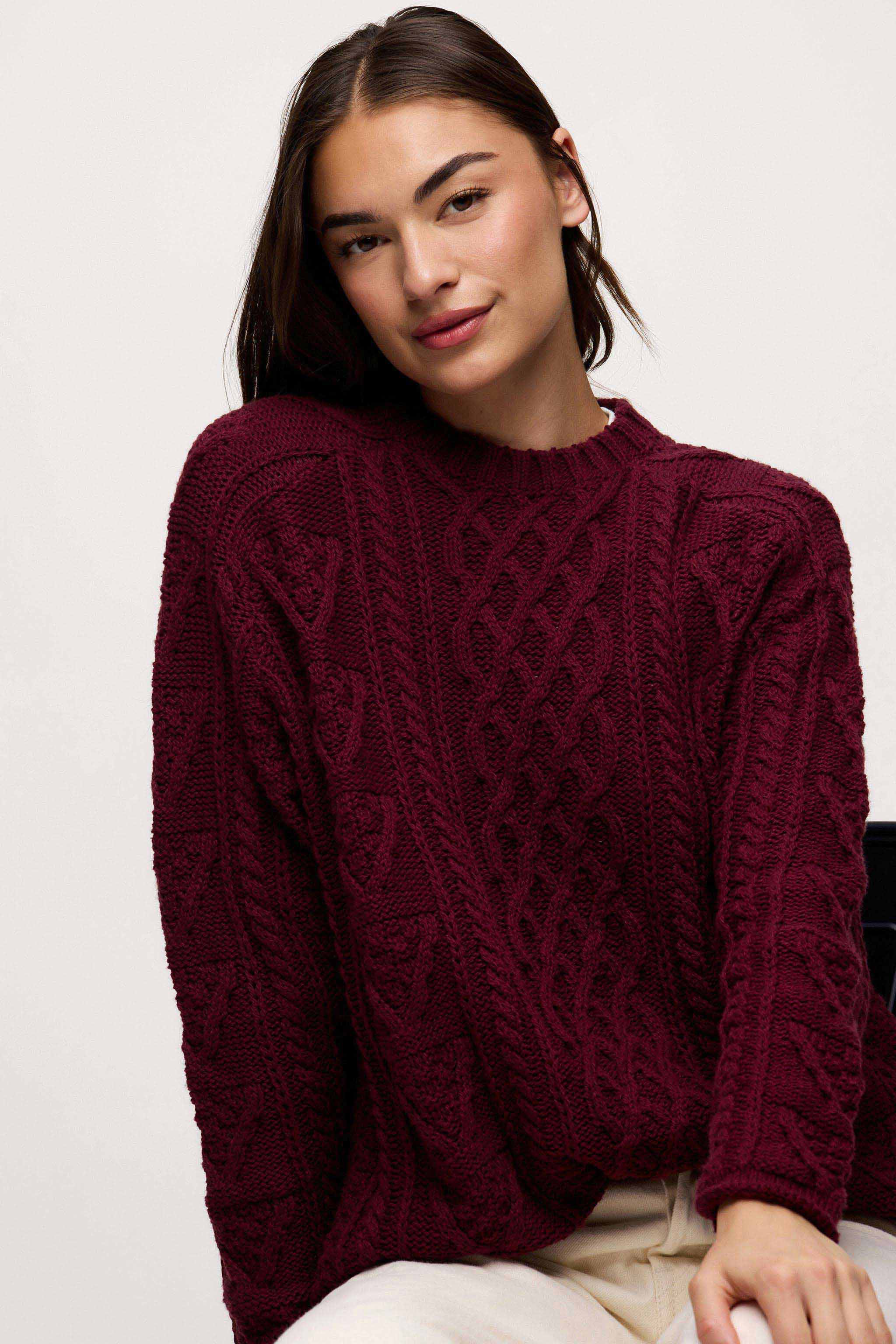 Heritage Cable Sweater