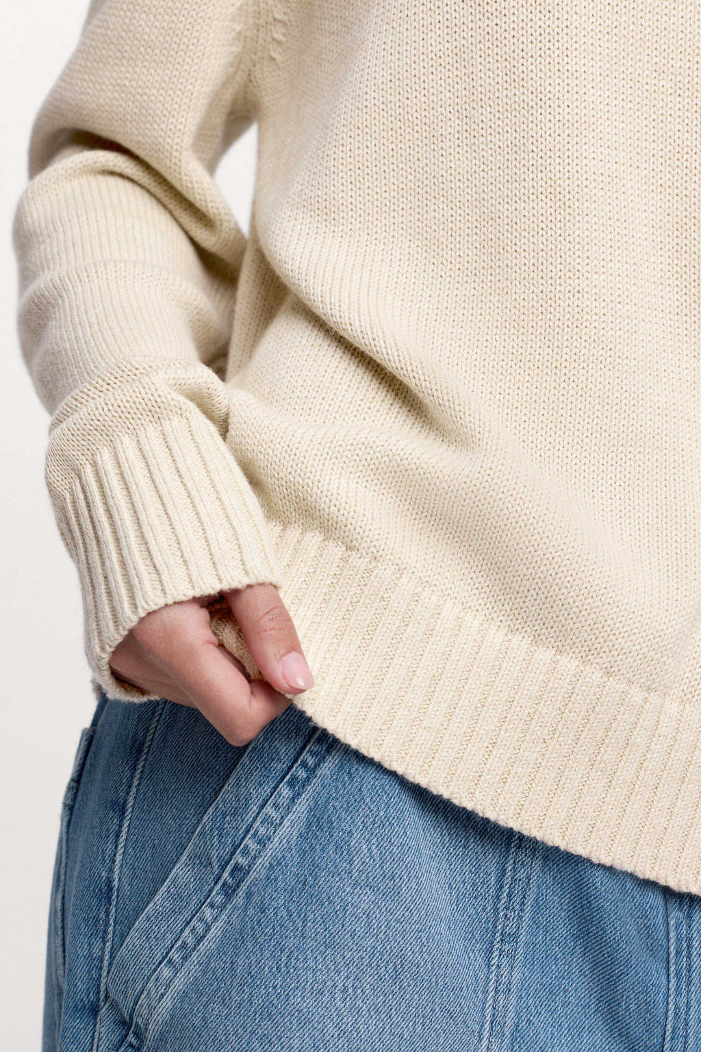 Cotton Crew Sweater