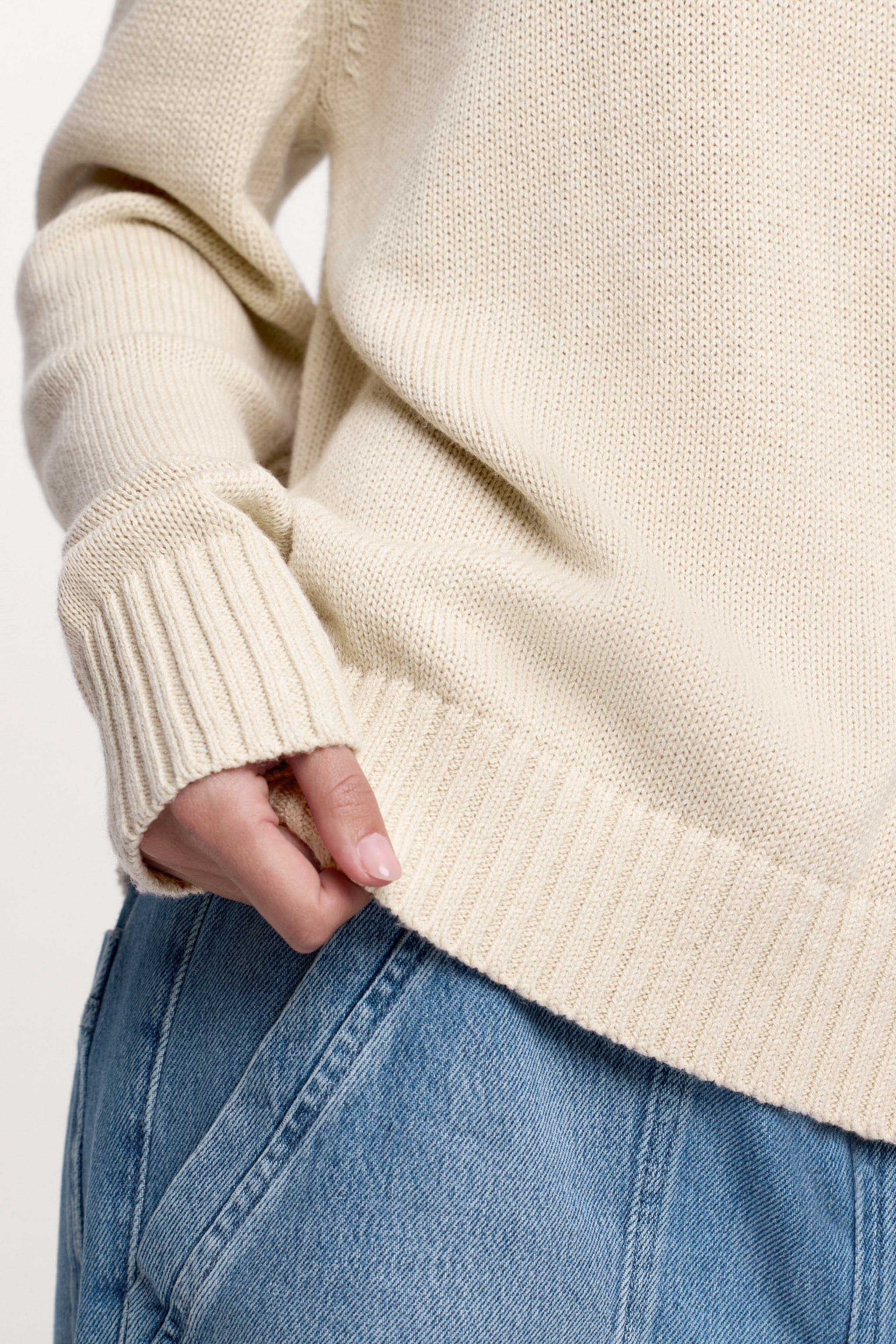 Cotton Crew Sweater