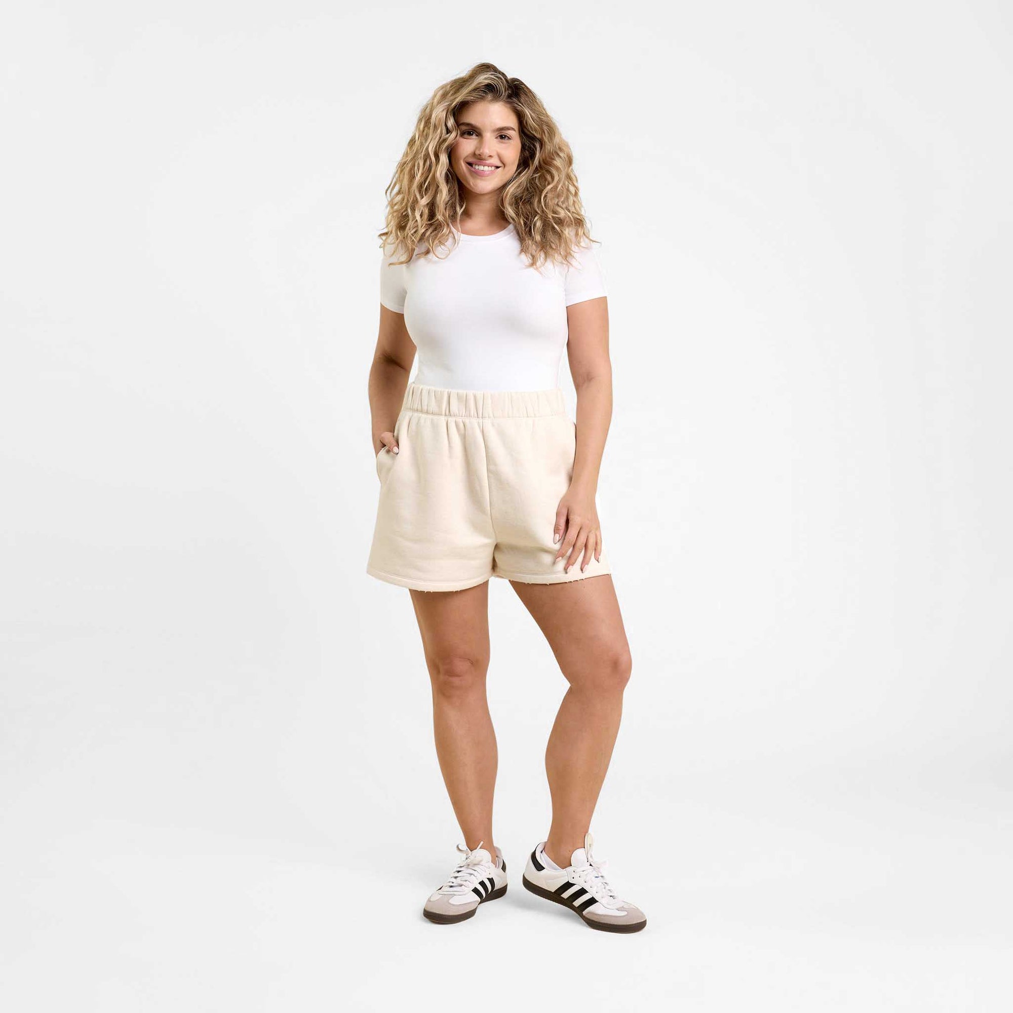 Cotton Stretch Short Sleeve Crewneck Bodysuit