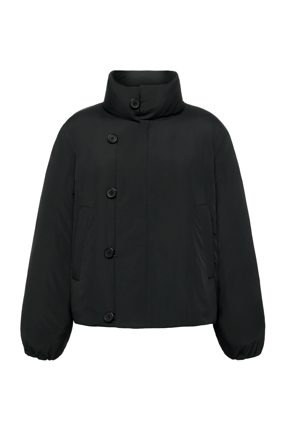 Color:Black | nuuds packable puffer jacket, lightweight puffer jacket women, women’s puffer jacket, insulated jacket, everyday layering