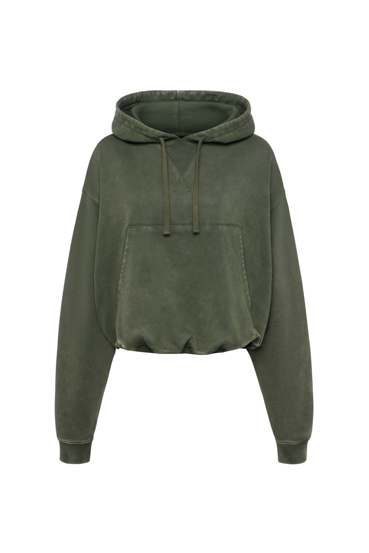 Color:Darkest Olive | nuuds vintage hoodie women - women’s relaxed fit fleece hoodie