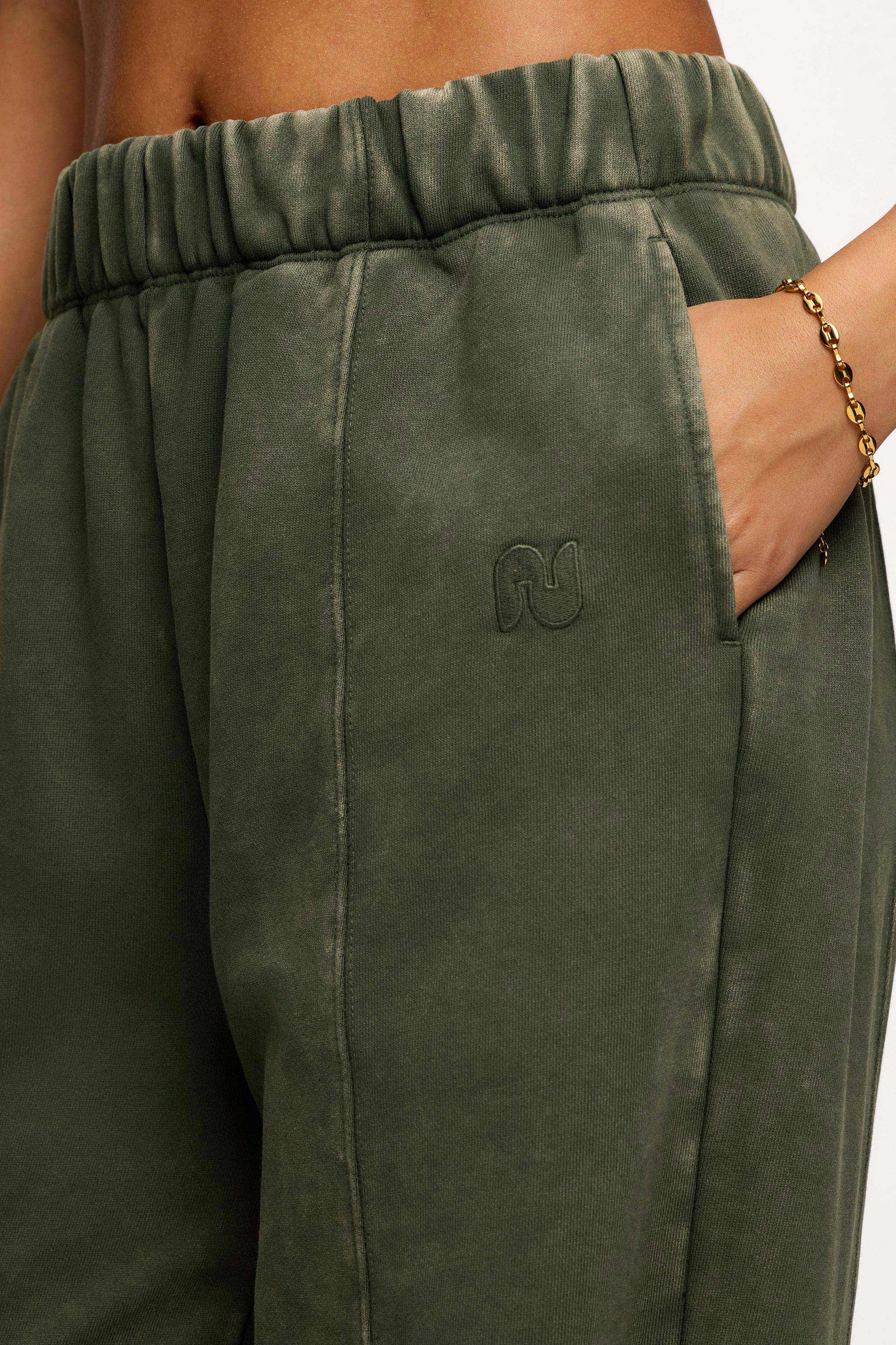 Washed Seamed Jogger