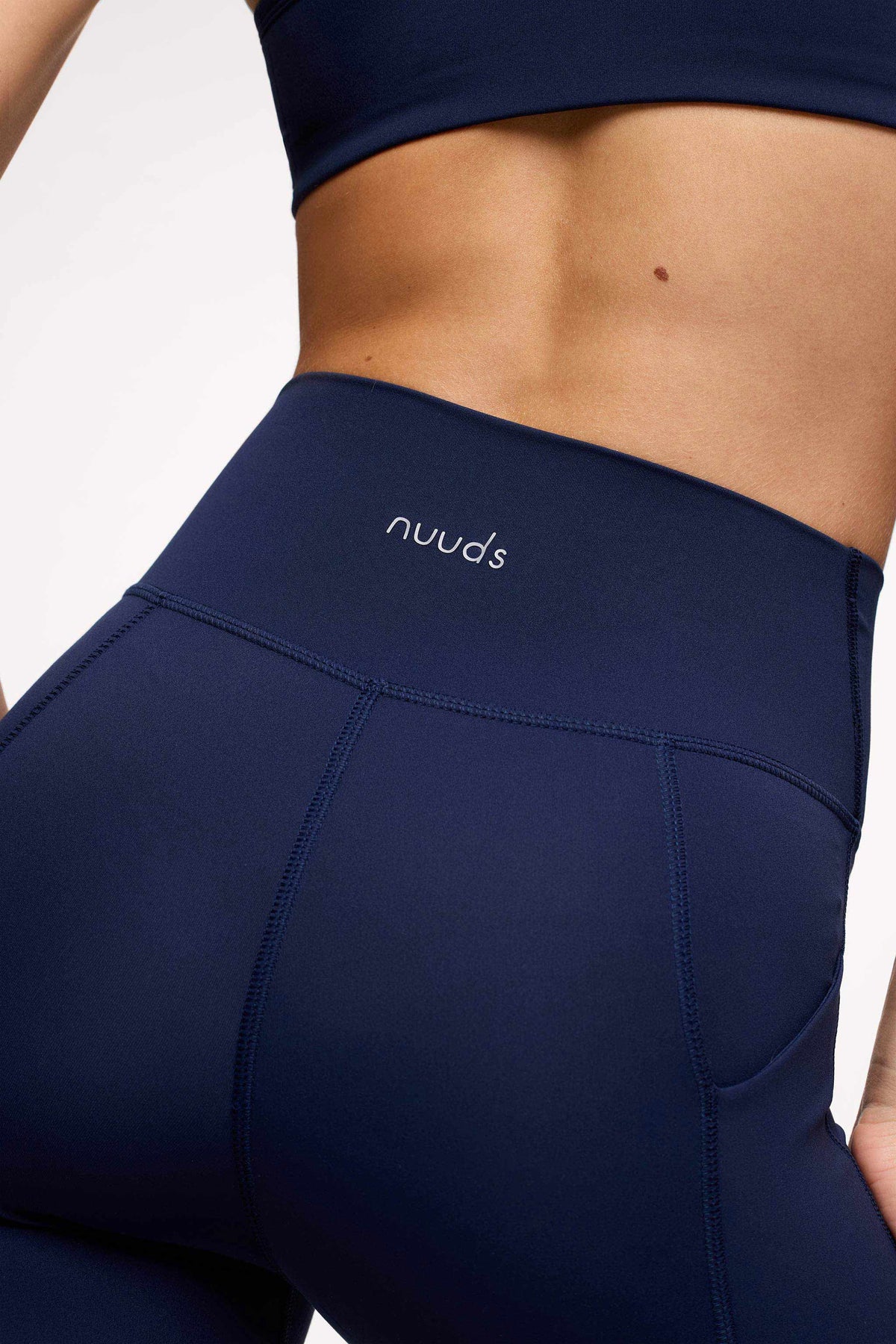 Color:Navy | nuuds leggings for women high-waisted - women’s spandex leggings with pockets