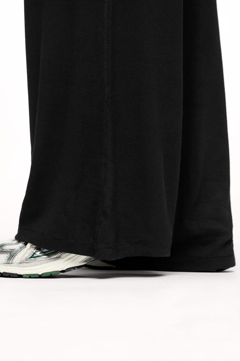 nuuds casual pants for women wide leg - women’s slinky rib wide leg pants