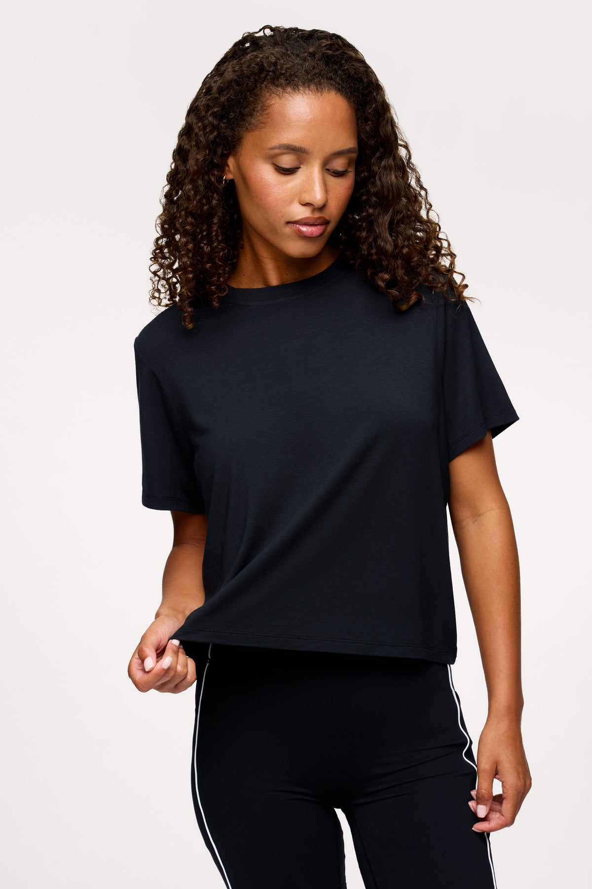 Color:Black | Featherweight Active Tee