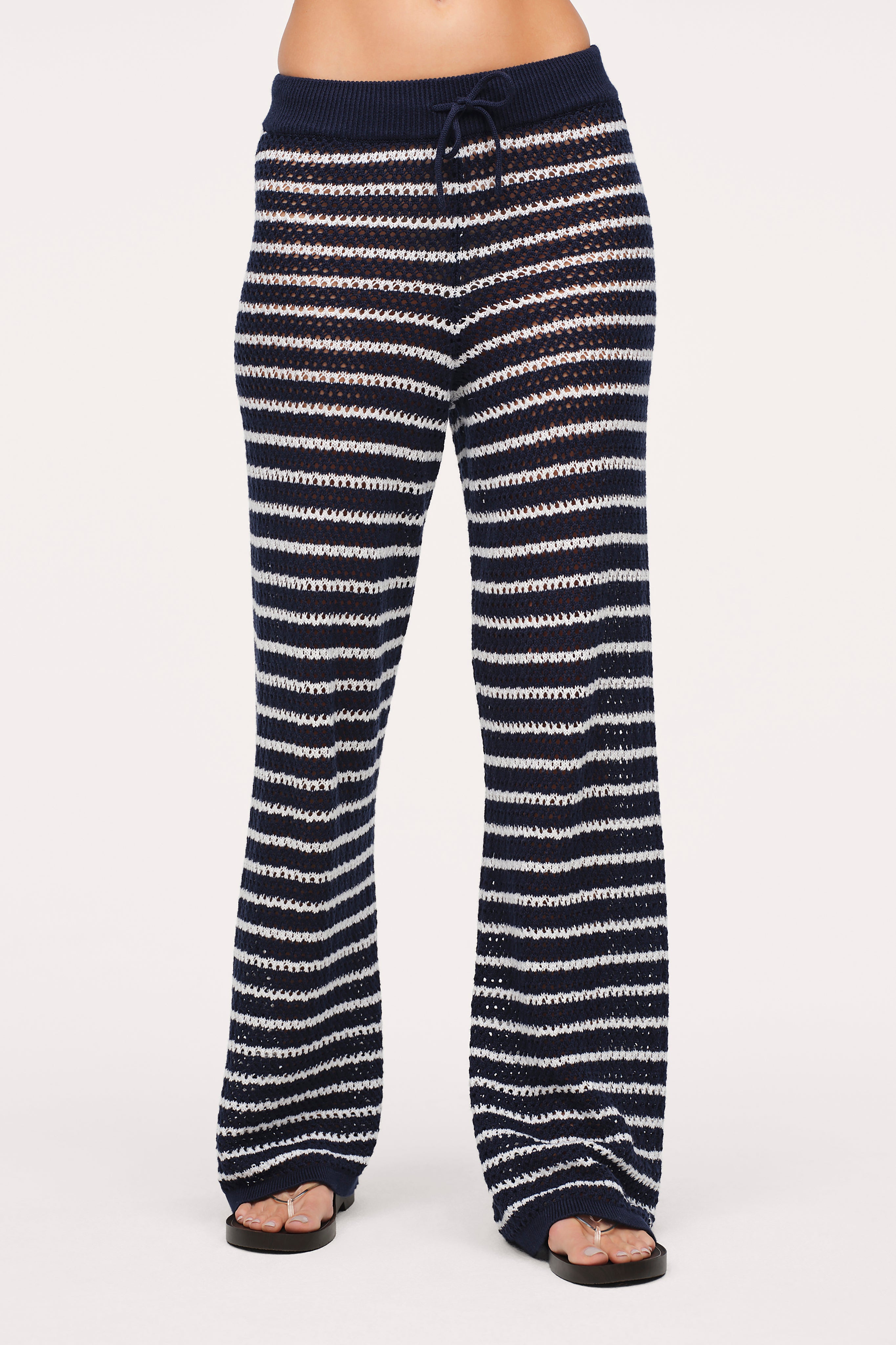 Cotton Crochet Sweater Pant