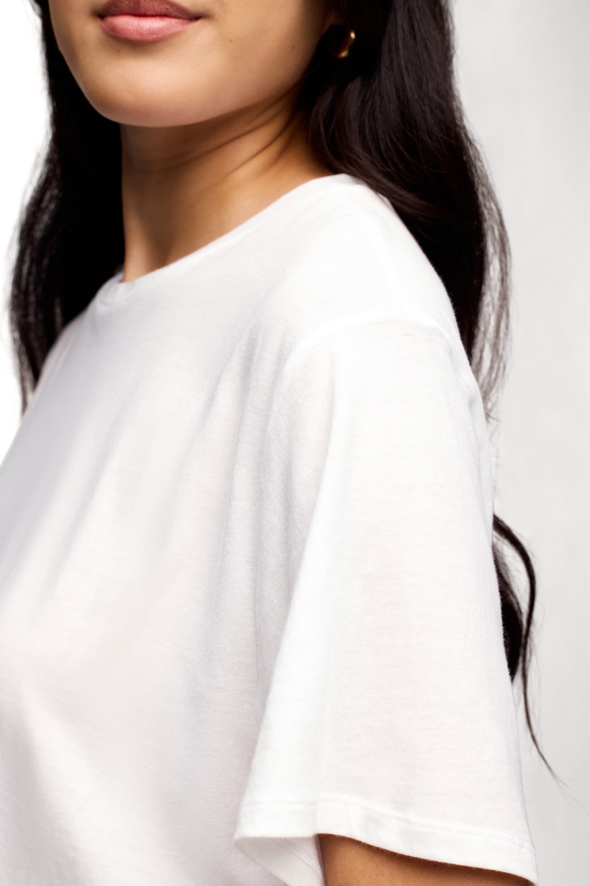 Color:White | Loose Tee