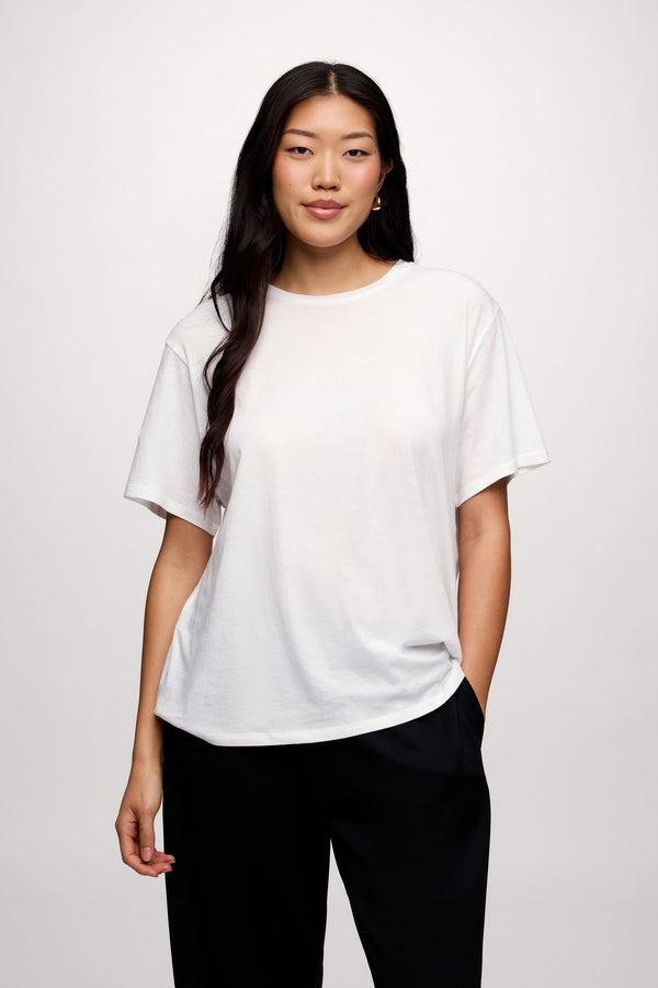 Loose Tee | White